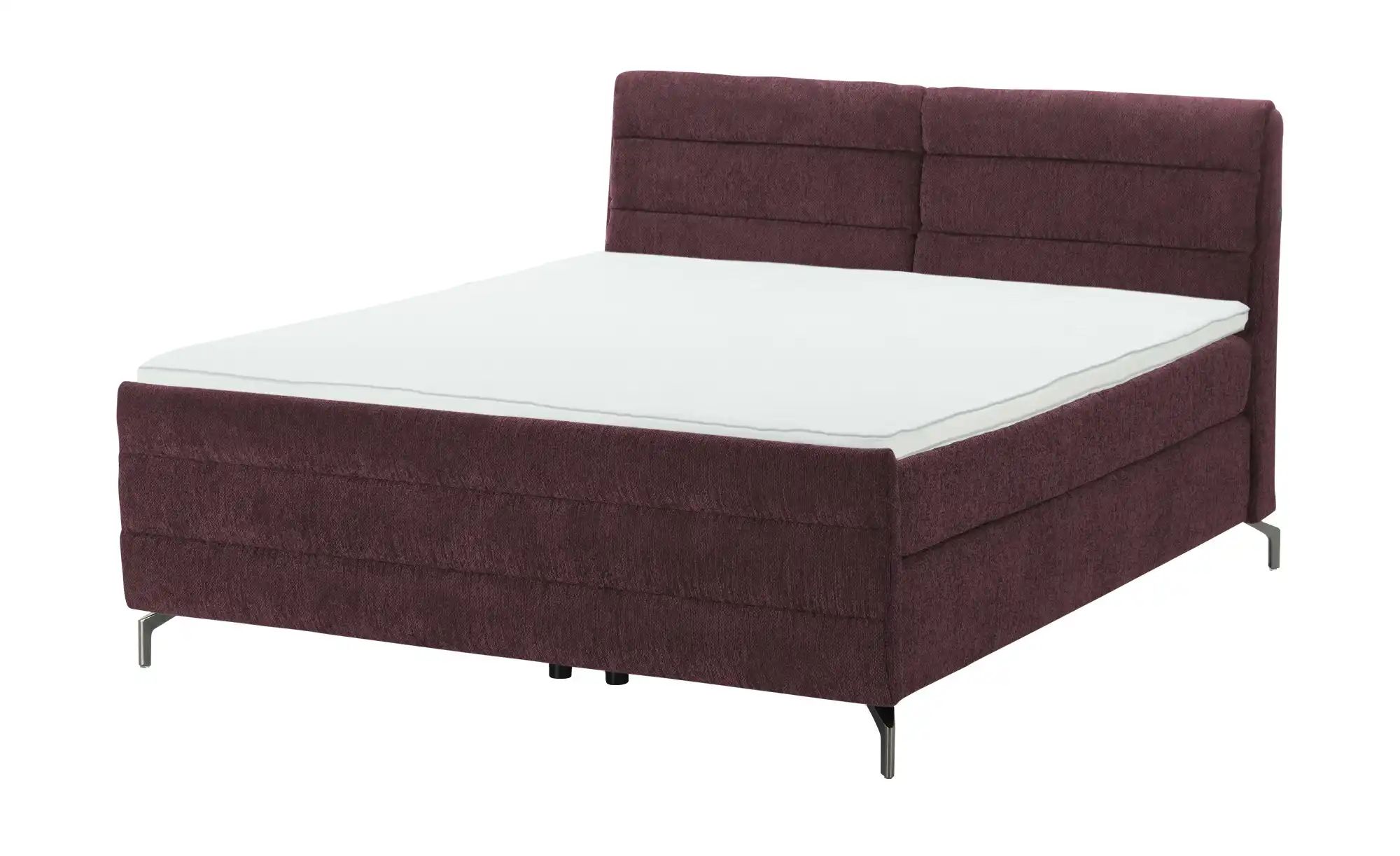 pop Boxspringbett  Maranello ¦ lila/violett ¦ Maße (cm): B: 148 H: 116 Bett günstig online kaufen