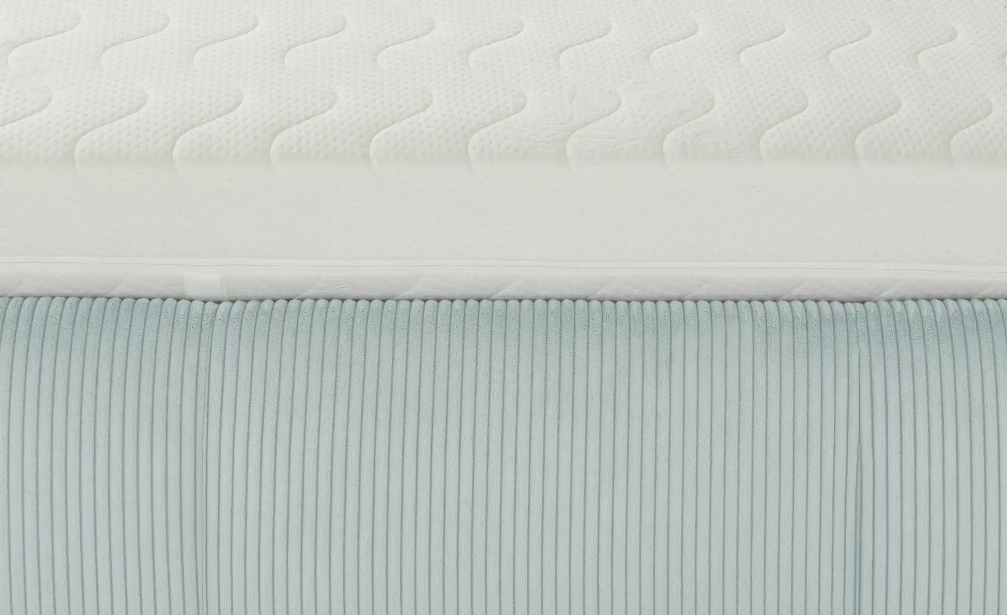 pop Polsterbett mit Bettkasten Pamela ¦ blau ¦ Maße (cm): B: 200 H: 113 Bet günstig online kaufen