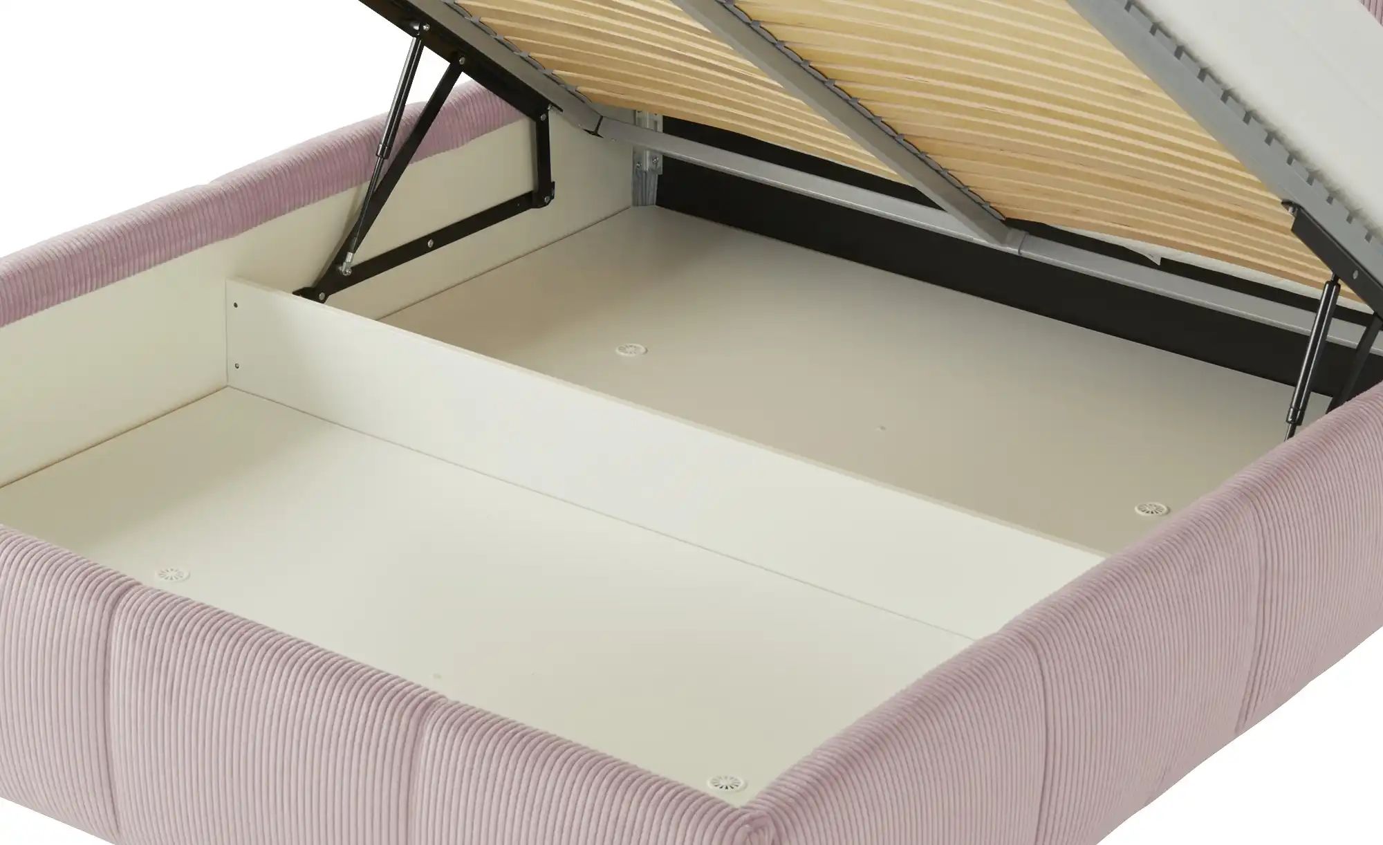 Thumbnail - pop Polsterbett mit Bettkasten Pamela ¦ rosa/pink ¦ Maße (cm): B: 160 H: 113 Betten > Komfortbetten - Höffner