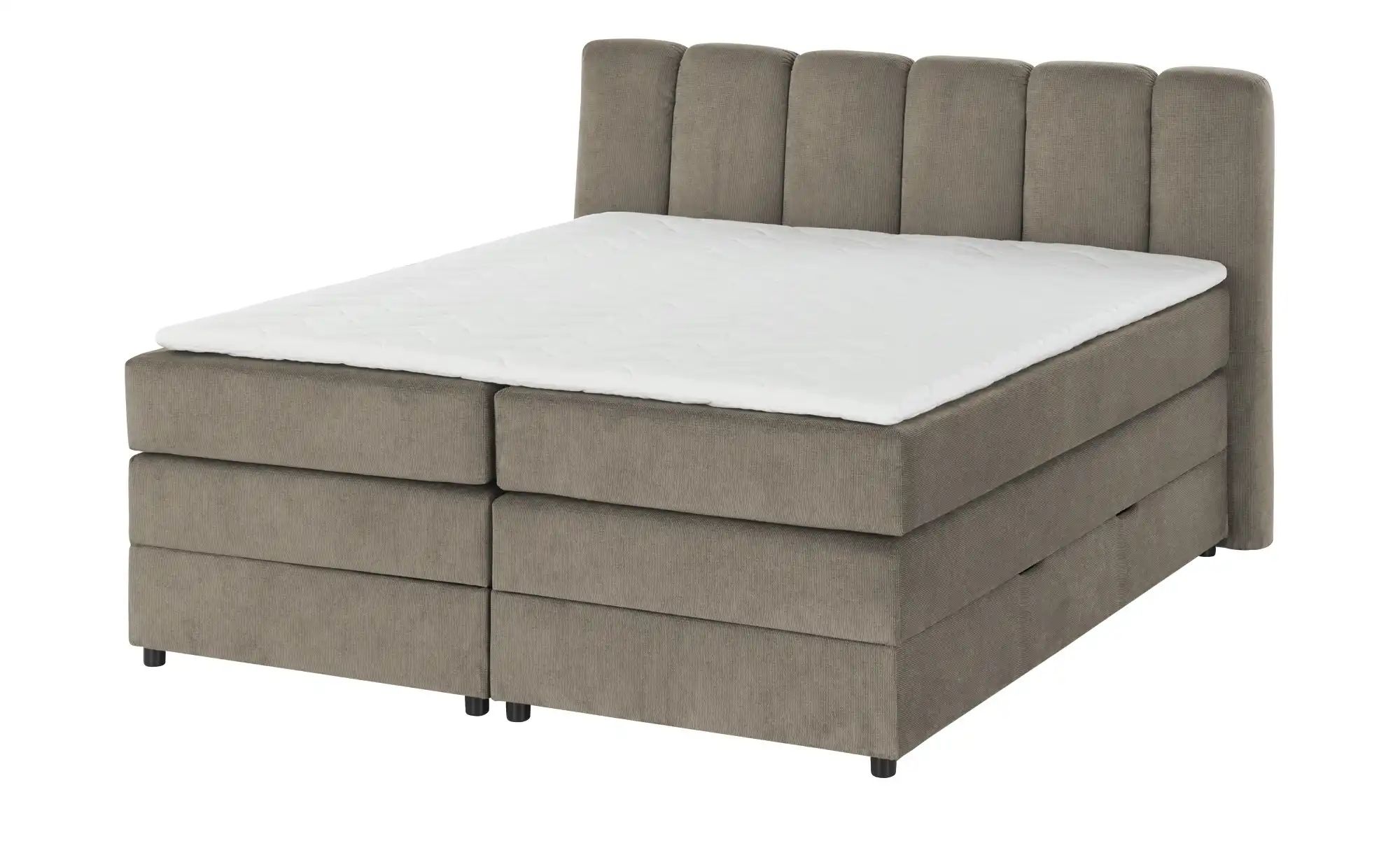 Thumbnail - Boxspringbett mit Bettkasten Claire ¦ braun ¦ Maße (cm): B: 176 H: 115 Betten > Komfortbetten - Höffner
