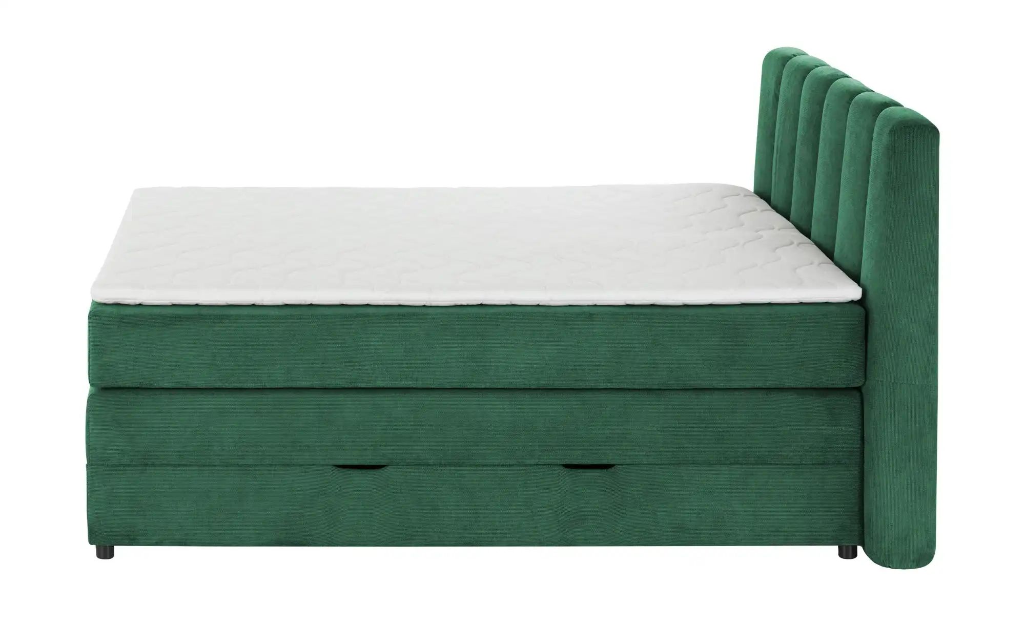 Boxspringbett mit Bettkasten Claire ¦ grün ¦ Maße (cm): B: 176 H: 115 Bette günstig online kaufen