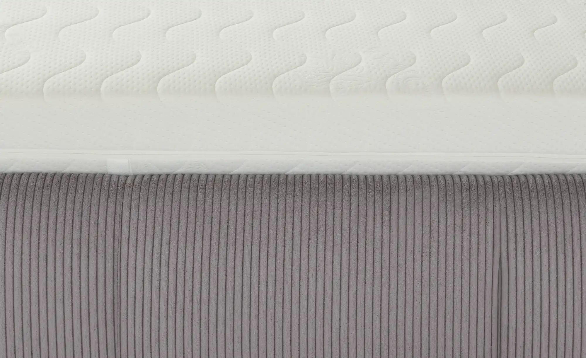 Thumbnail - pop Polsterbett mit Bettkasten Pamela ¦ grau ¦ Maße (cm): B: 160 H: 113 Betten > Komfortbetten - Höffner