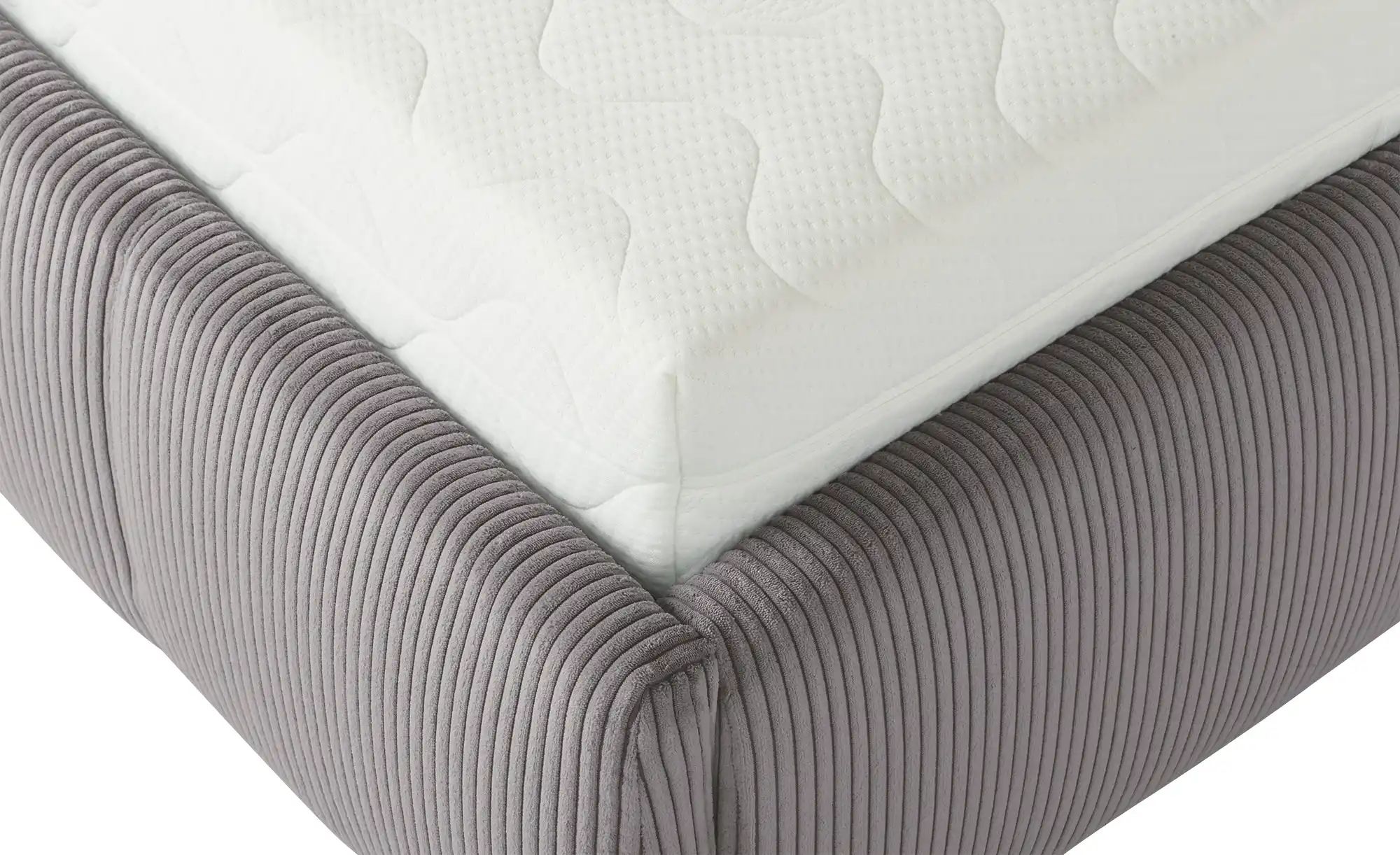 Thumbnail - pop Polsterbett mit Bettkasten Pamela ¦ grau ¦ Maße (cm): B: 160 H: 113 Betten > Komfortbetten - Höffner