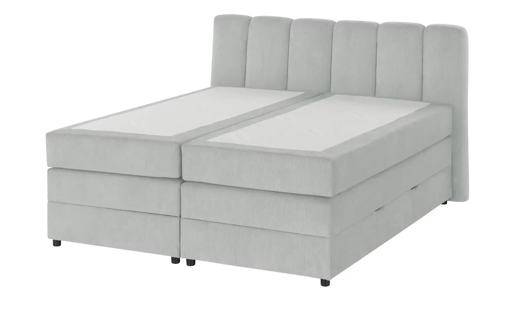 Boxspringbett mit Bettkasten Claire ¦ grau ¦ Maße (cm): B: 176 H: 115 Bette günstig online kaufen