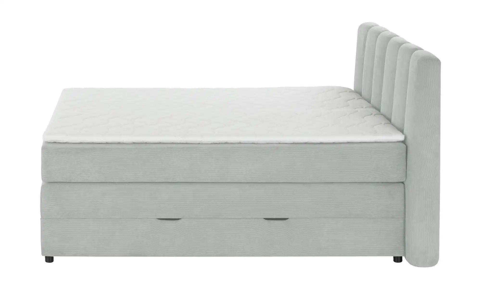 Thumbnail - Boxspringbett mit Bettkasten Claire ¦ grau ¦ Maße (cm): B: 176 H: 115 Betten > Boxspringbetten - Höffner