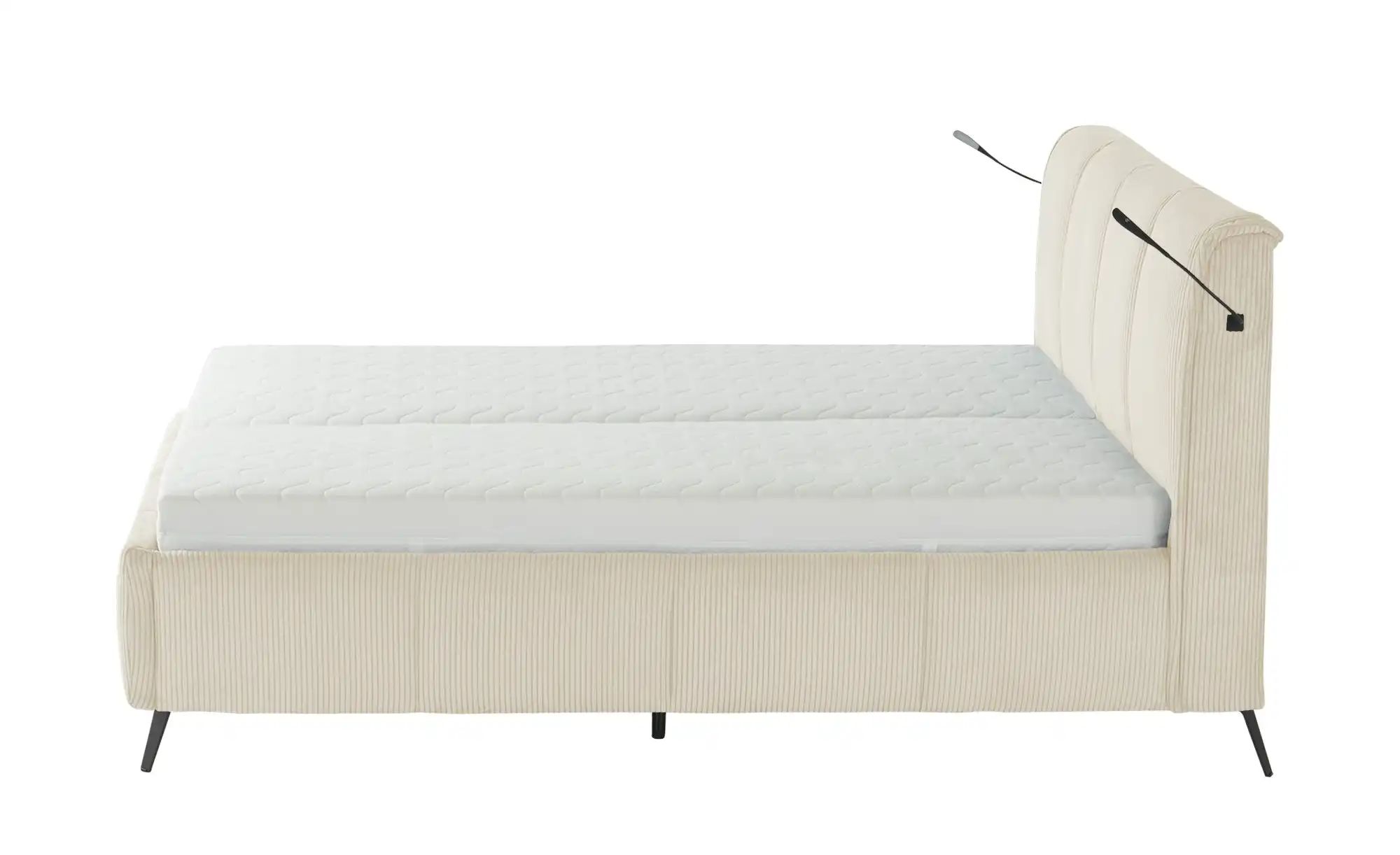 pop Polsterbett mit Bettkasten Pamela ¦ beige ¦ Maße (cm): B: 200 H: 113 Be günstig online kaufen