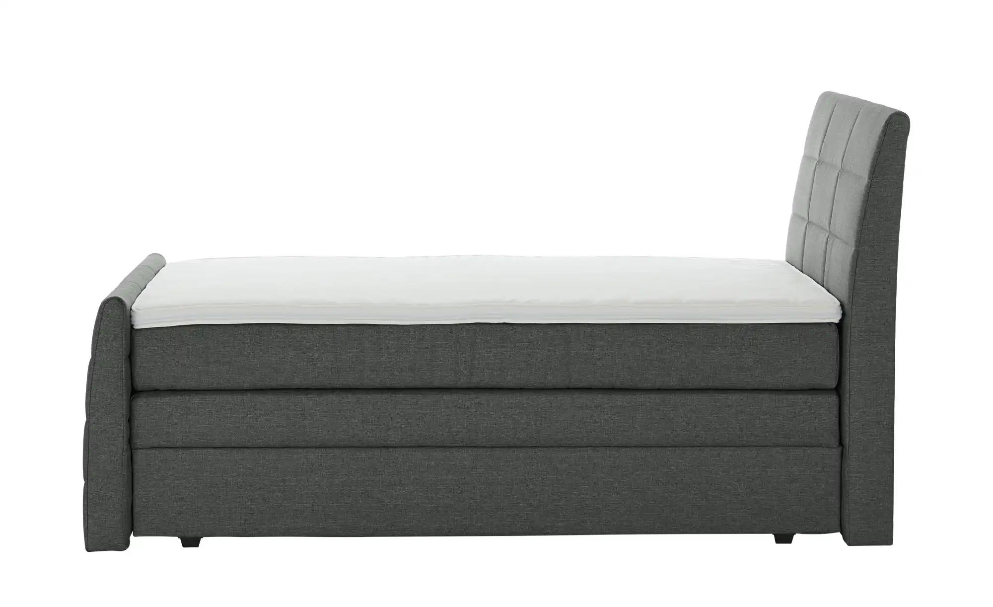 Boxspringbett mit Bettkasten und Topper Baron ¦ schwarz ¦ Maße (cm): B: 149 günstig online kaufen