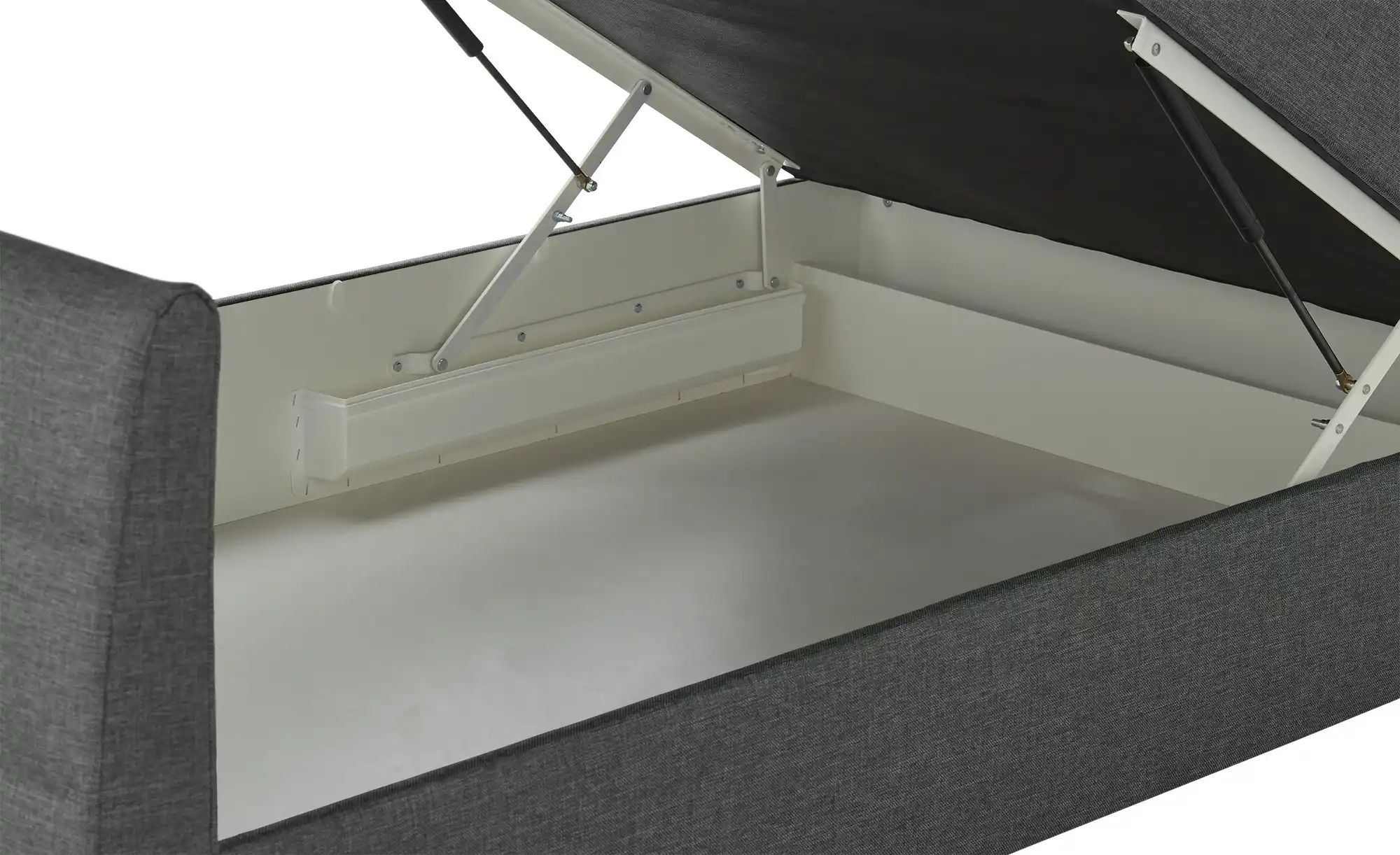 Boxspringbett mit Bettkasten und Topper Baron ¦ schwarz ¦ Maße (cm): B: 149 günstig online kaufen