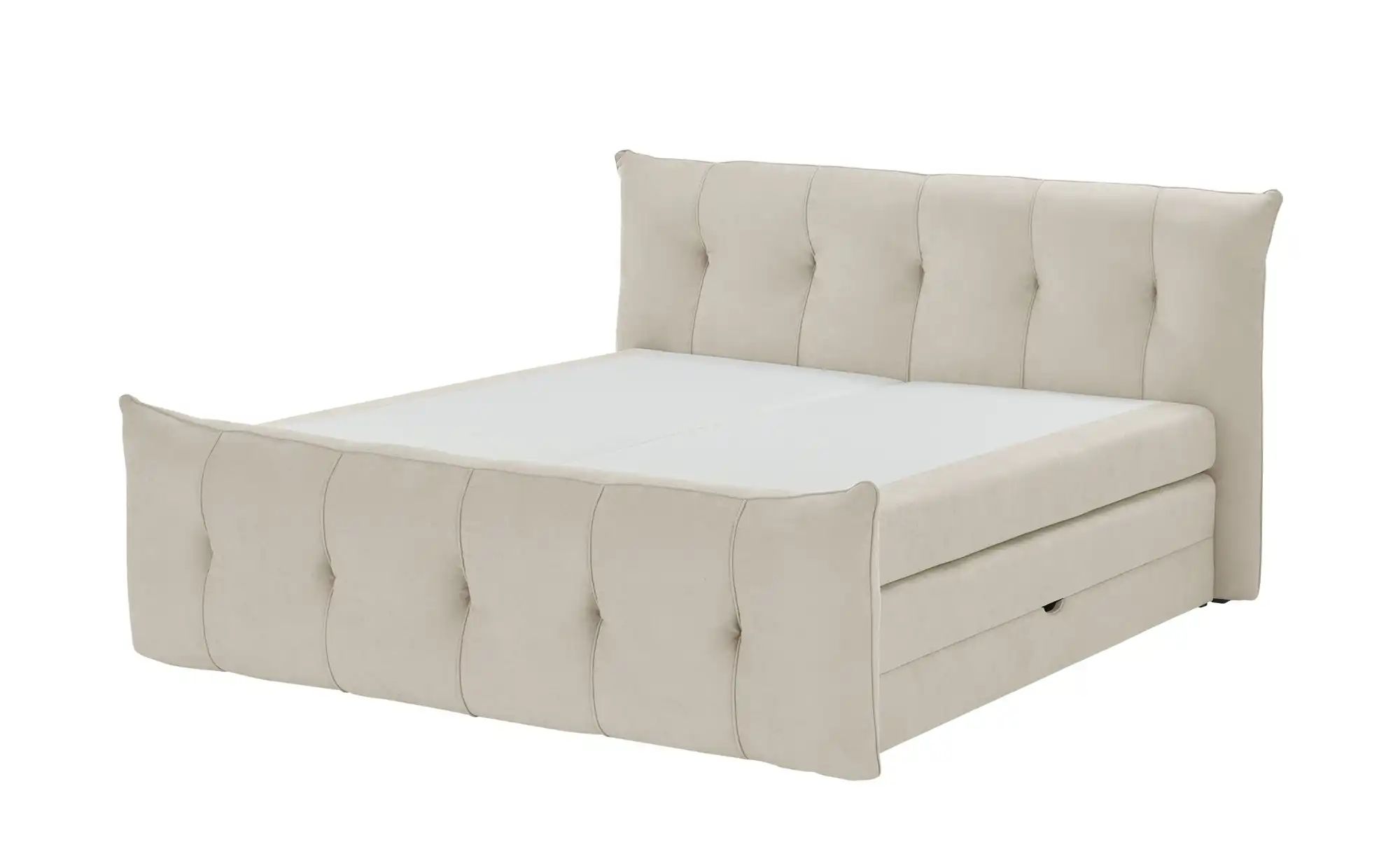 Thumbnail - switch Boxspringbett mit Bettkasten Sofia ¦ beige ¦ Maße (cm): B: 204 H: 113 Betten > Boxspringbetten - Höffner