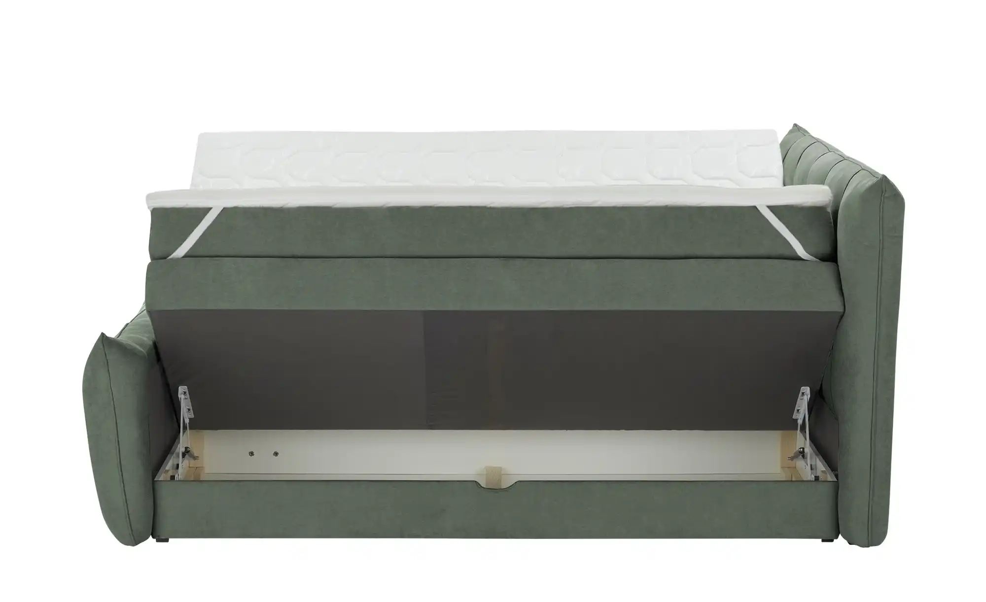 switch Boxspringbett mit Bettkasten Sofia ¦ grün ¦ Maße (cm): B: 204 H: 113 günstig online kaufen