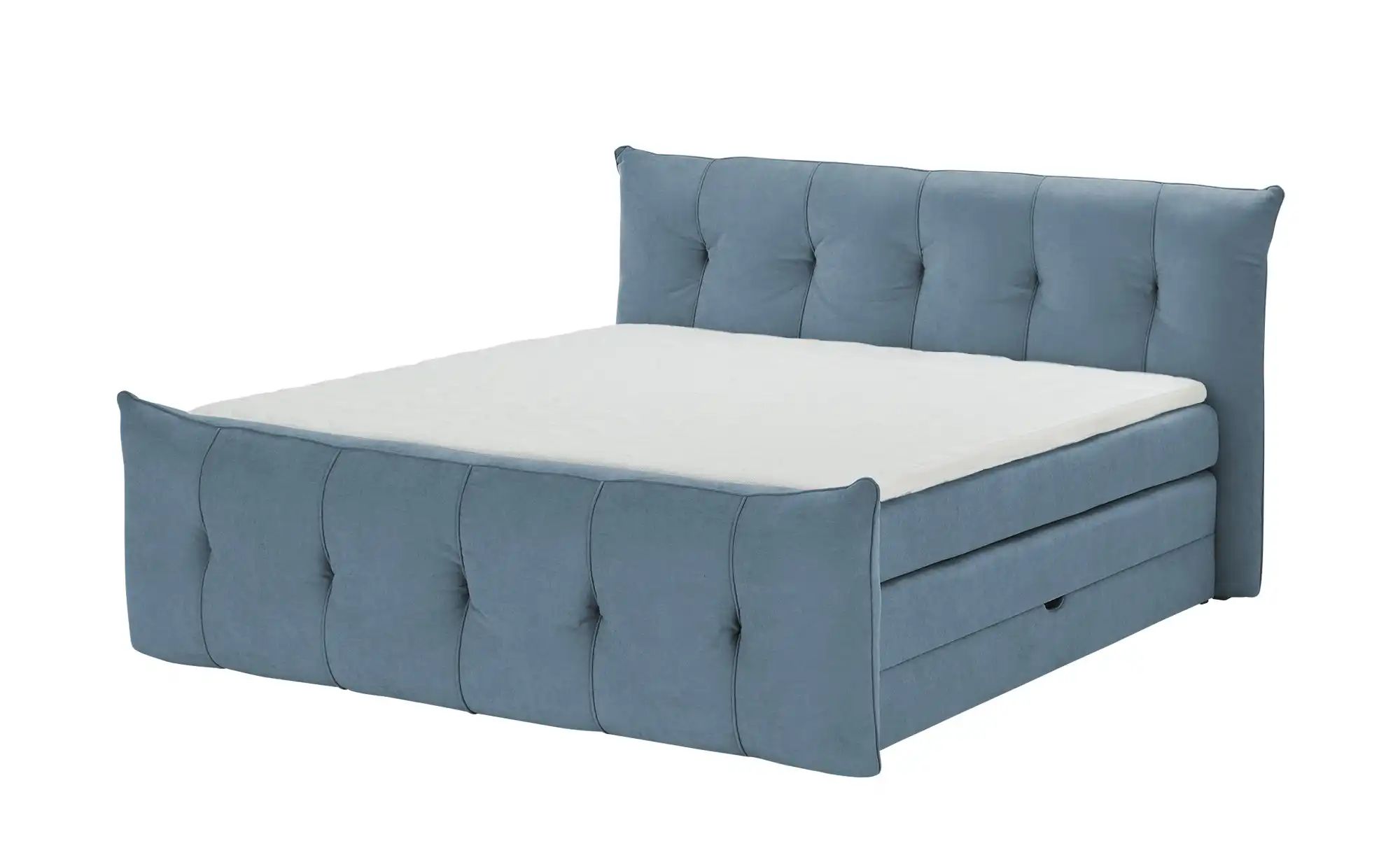 switch Boxspringbett mit Bettkasten Sofia ¦ blau ¦ Maße (cm): B: 184 H: 113 günstig online kaufen