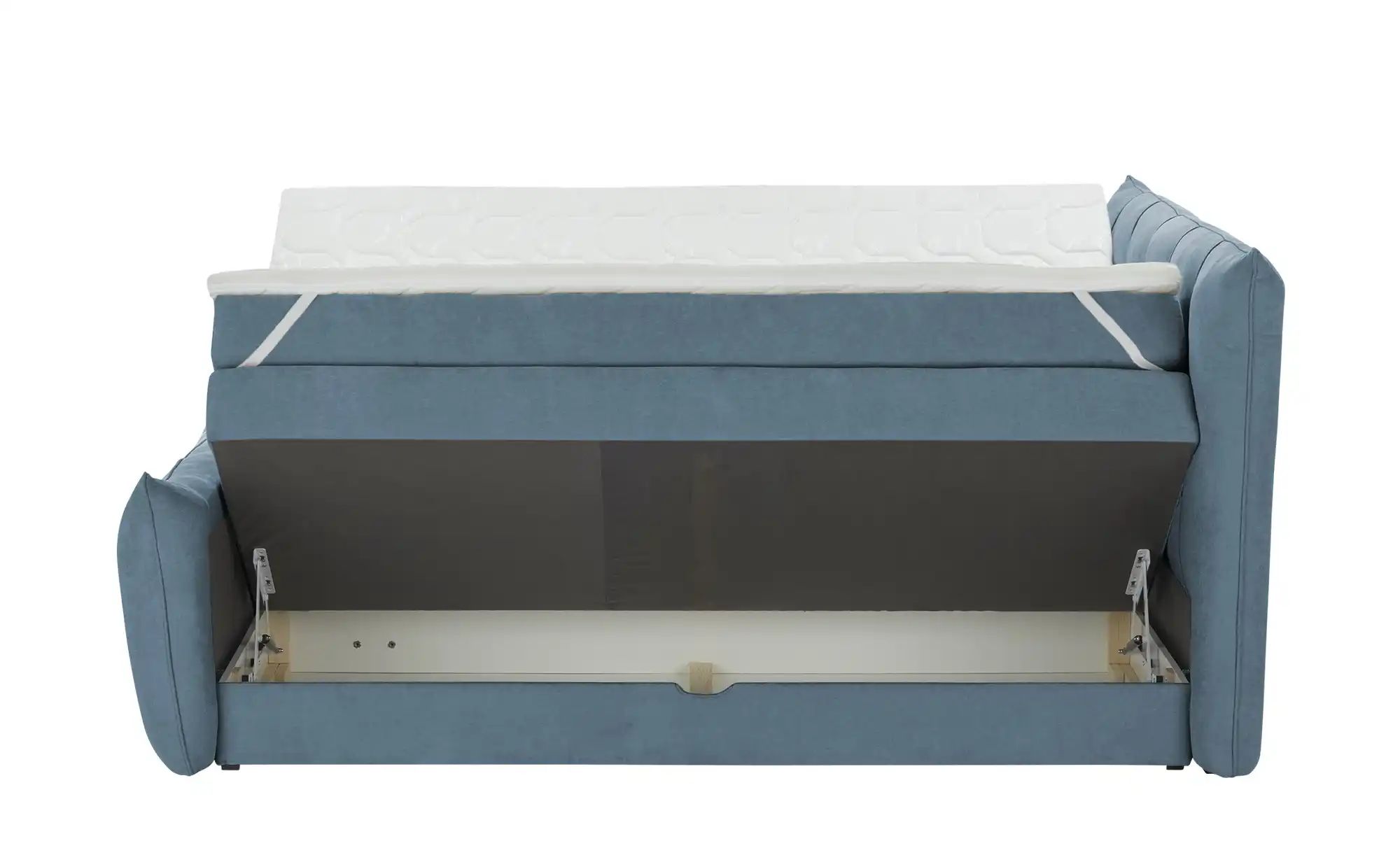 switch Boxspringbett mit Bettkasten Sofia ¦ blau ¦ Maße (cm): B: 204 H: 113 günstig online kaufen