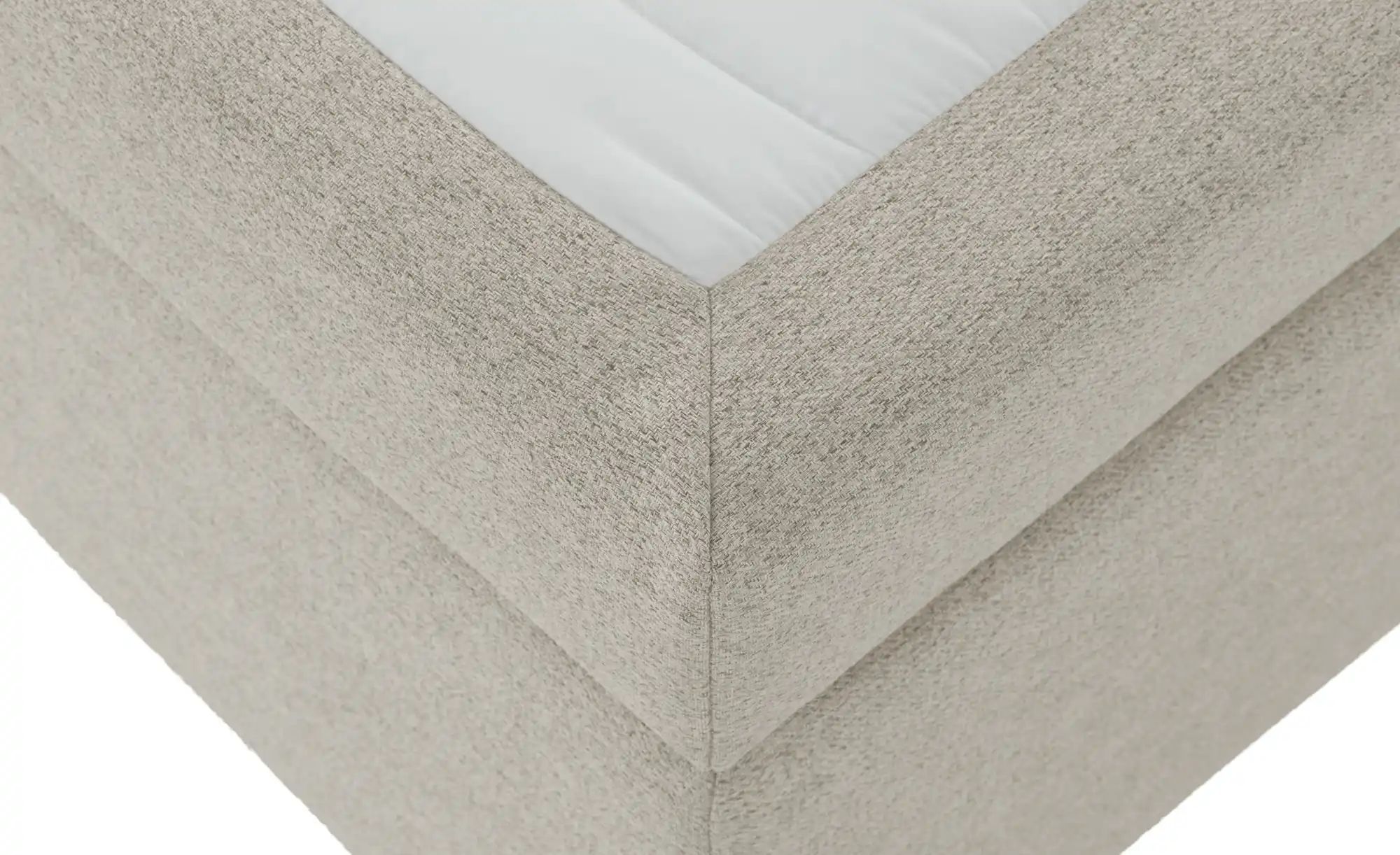 Boxspringbett mit Matratze und Topper  H3 Duke ¦ beige ¦ Maße (cm): B: 97 H günstig online kaufen