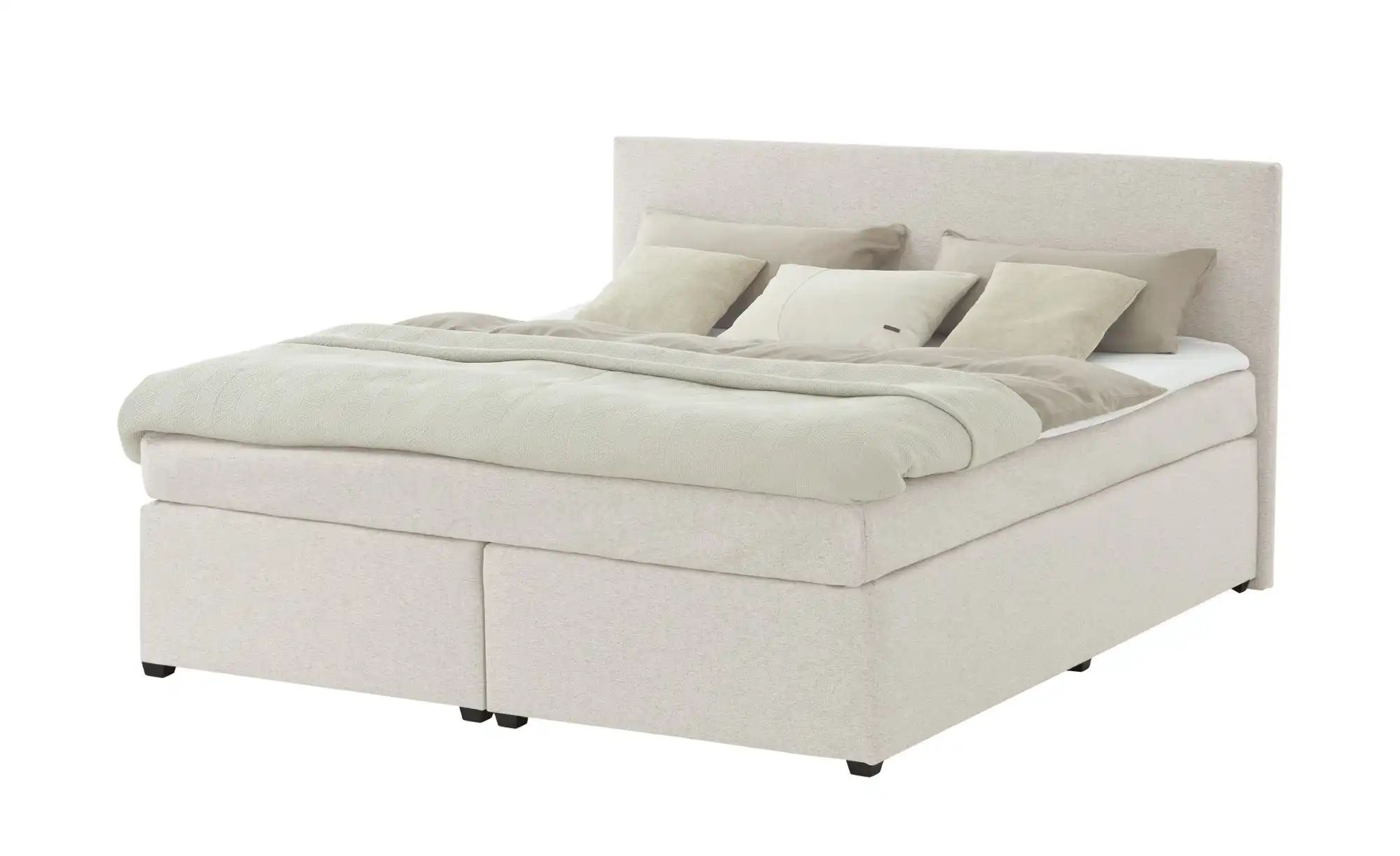 Boxspringbett mit Matratze und Topper  H3 Duke ¦ creme ¦ Maße (cm): B: 167 günstig online kaufen