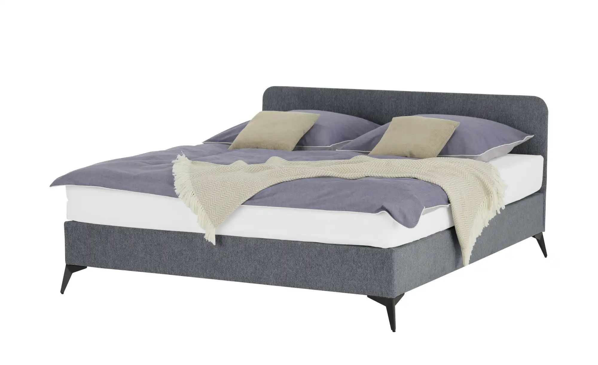 Polsterbett mit Matratze Simply ¦ grau ¦ Maße (cm): B: 181 H: 90 Betten > P günstig online kaufen