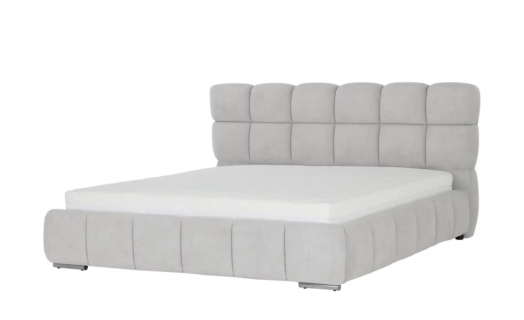 Polsterbett mit Matratze Savio ¦ grau ¦ Maße (cm): B: 190 H: 108 Betten > P günstig online kaufen