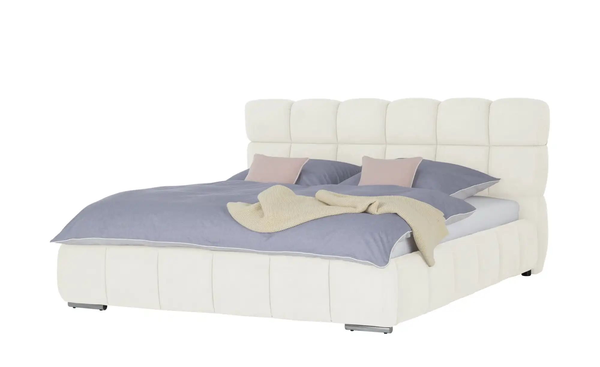Polsterbett mit Matratze Savio ¦ creme ¦ Maße (cm): B: 170 H: 108 Betten > günstig online kaufen