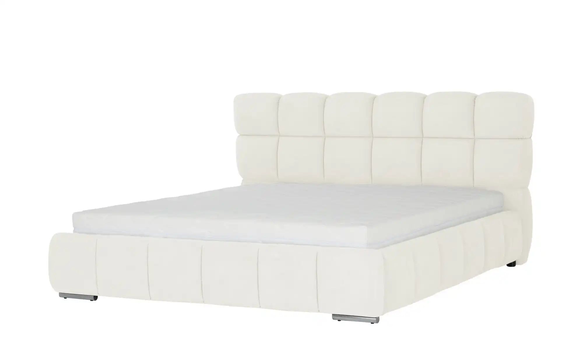 Polsterbett mit Matratze Savio ¦ creme ¦ Maße (cm): B: 210 H: 108 Betten > günstig online kaufen