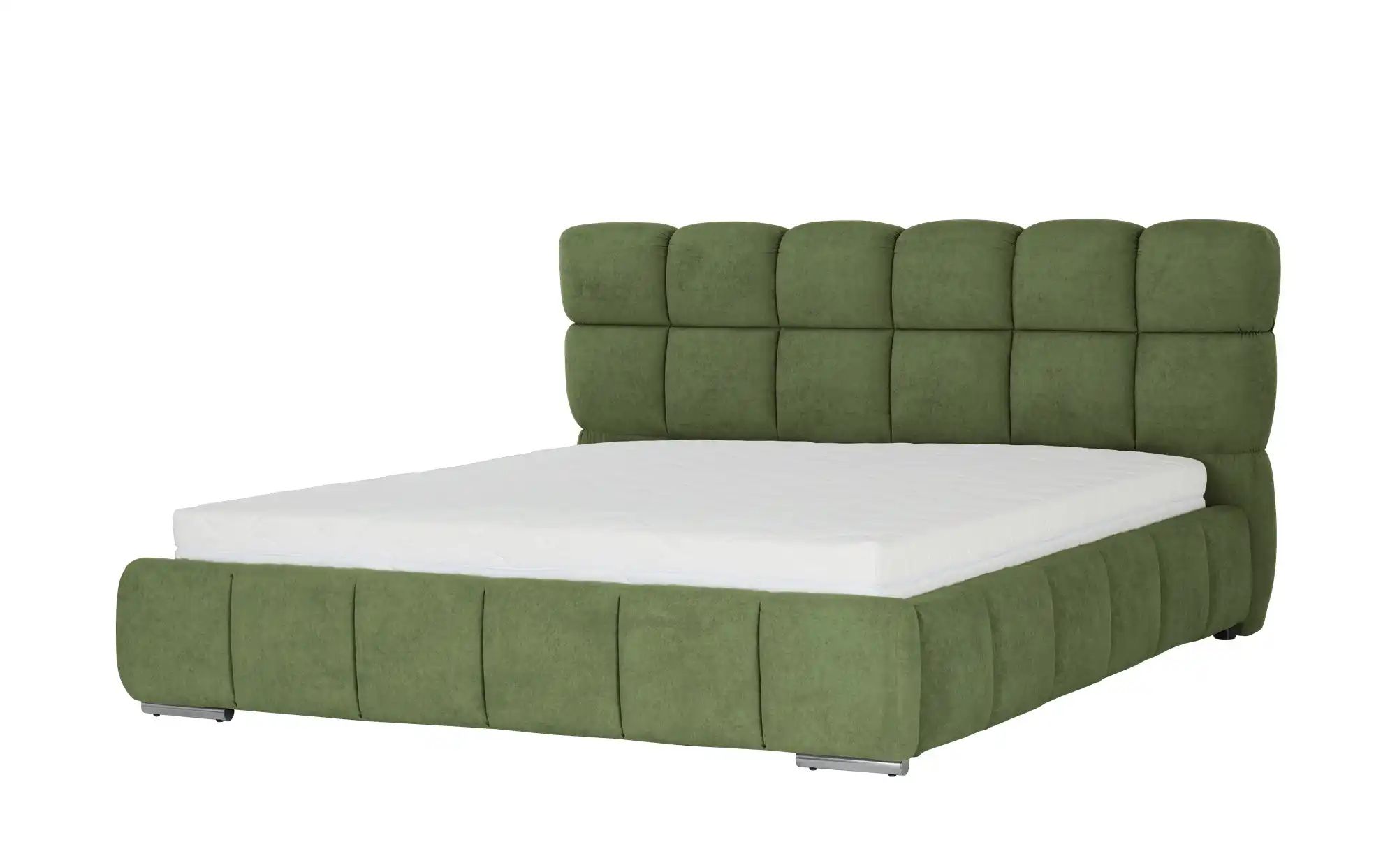 Polsterbett mit Matratze Savio ¦ grün ¦ Maße (cm): B: 190 H: 108 Betten > P günstig online kaufen
