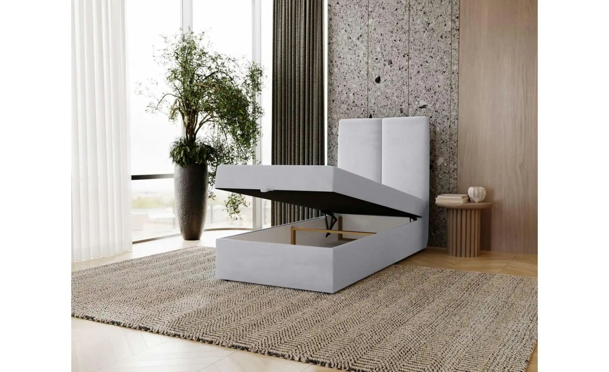 Boxbett mit Stauraum  Macclesfield ¦ grün ¦ Maße (cm): B: 101 H: 110 Betten günstig online kaufen