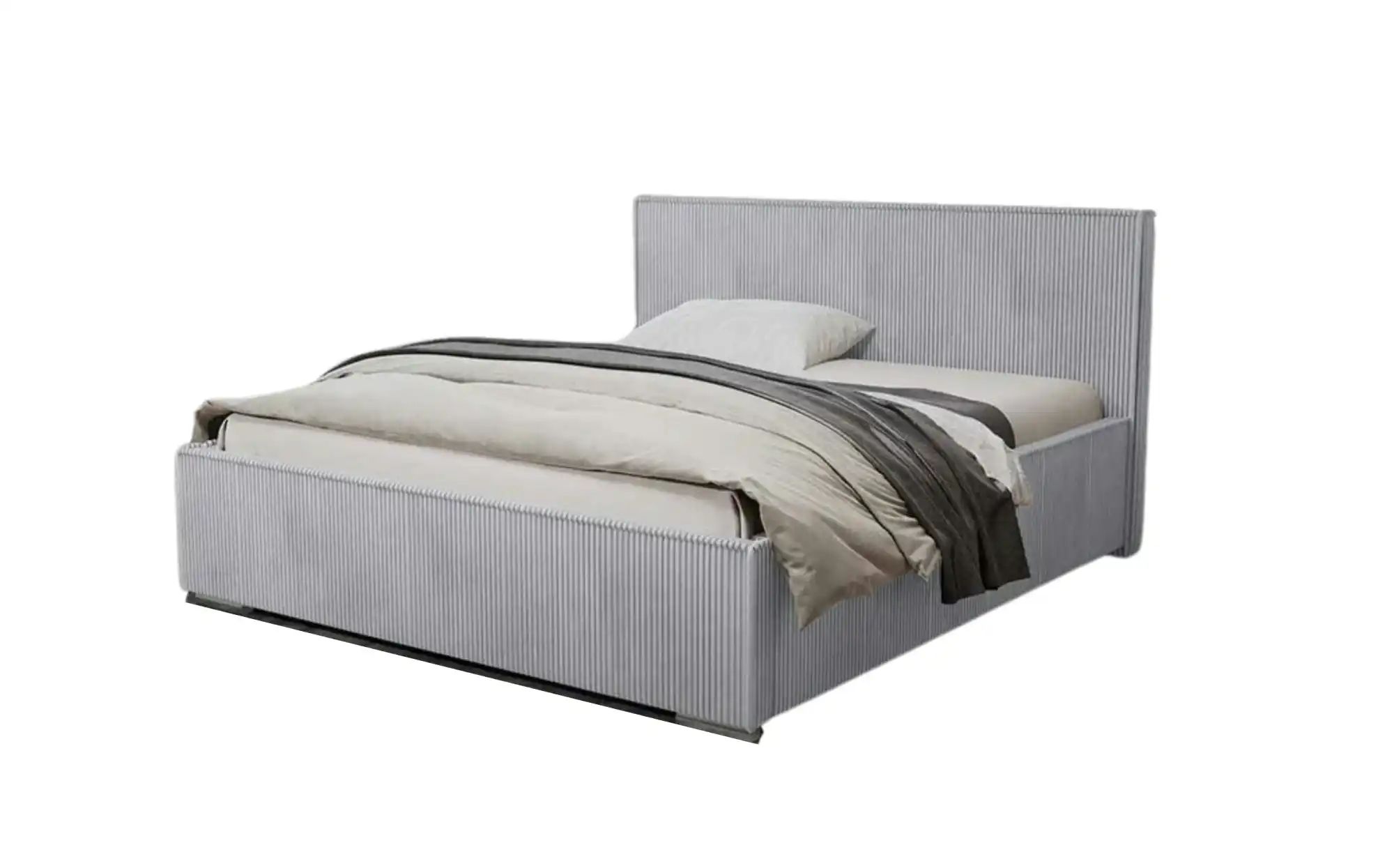 Polsterbett   ¦ grau ¦ Maße (cm): B: 198 H: 100 Betten > Polsterbetten - Hö günstig online kaufen