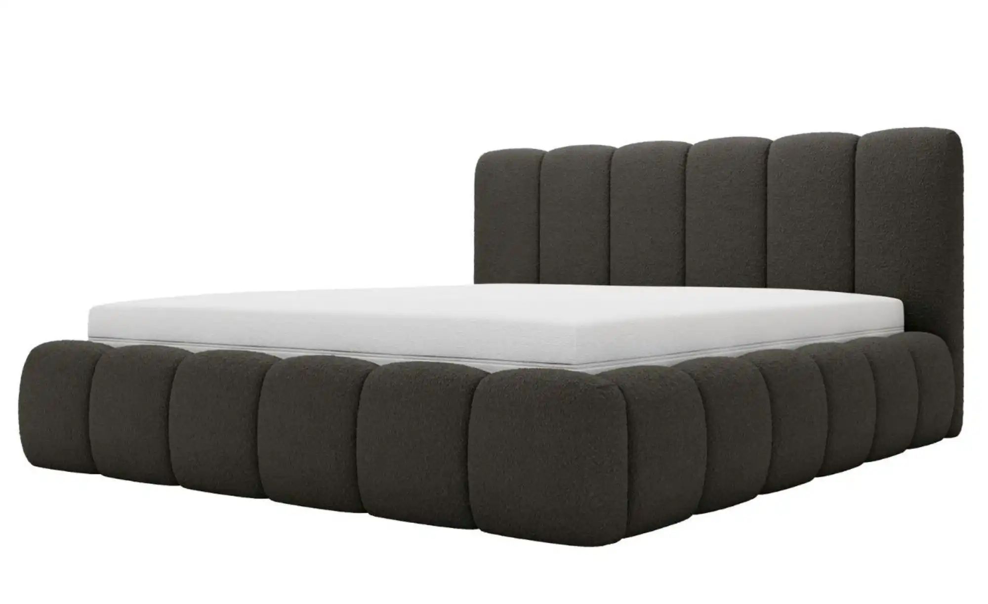 Polsterbett   ¦ schwarz ¦ Maße (cm): B: 205 H: 105 Betten > Polsterbetten - günstig online kaufen