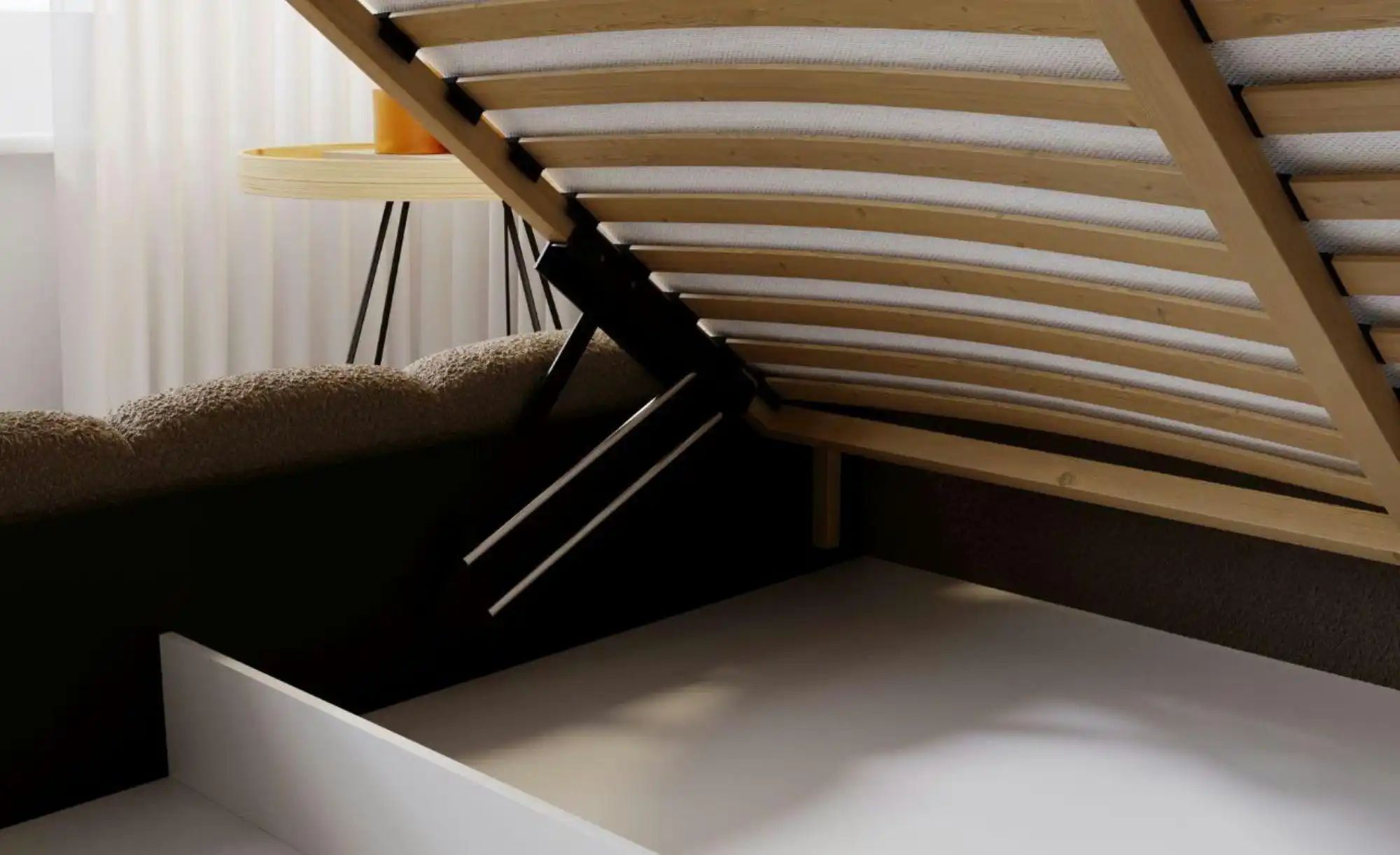 Polsterbett   ¦ braun ¦ Maße (cm): B: 165 H: 105 Betten > Polsterbetten - H günstig online kaufen