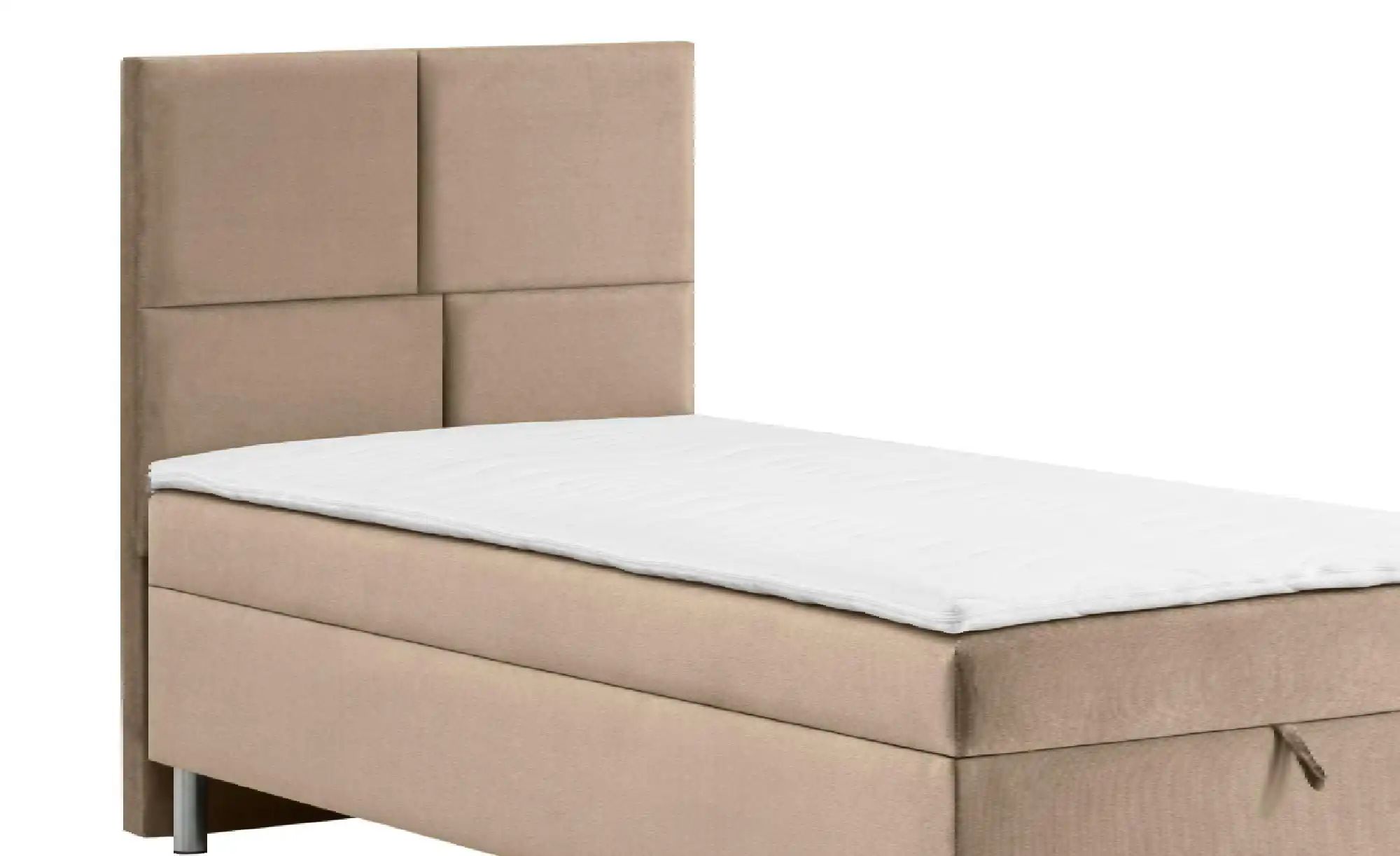 Boxbett mit Bettkasten Adria ¦ beige ¦ Maße (cm): B: 100 H: 110 Betten > Po günstig online kaufen