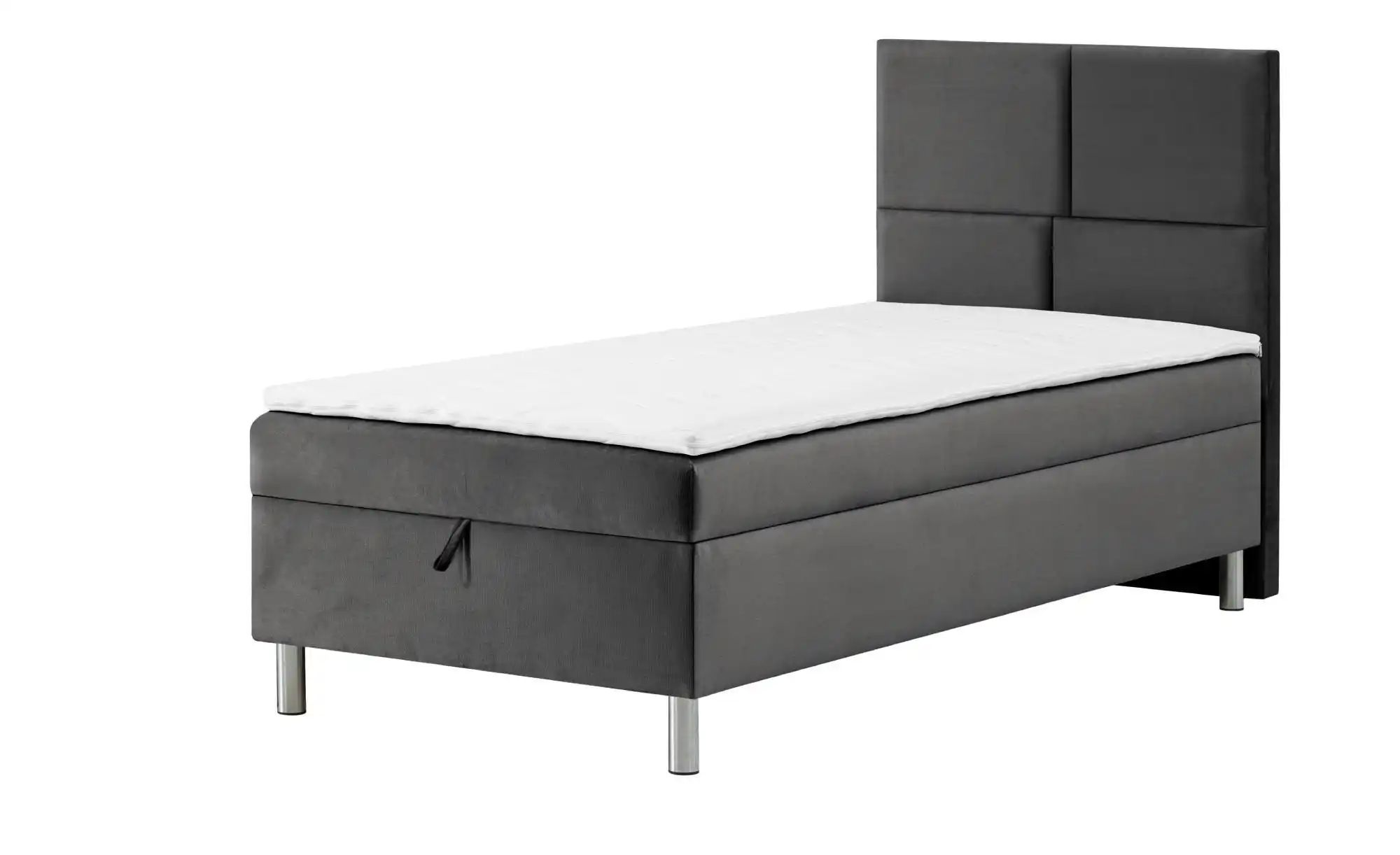Boxbett mit Bettkasten Adria ¦ grau ¦ Maße (cm): B: 90 H: 110 Betten > Pols günstig online kaufen