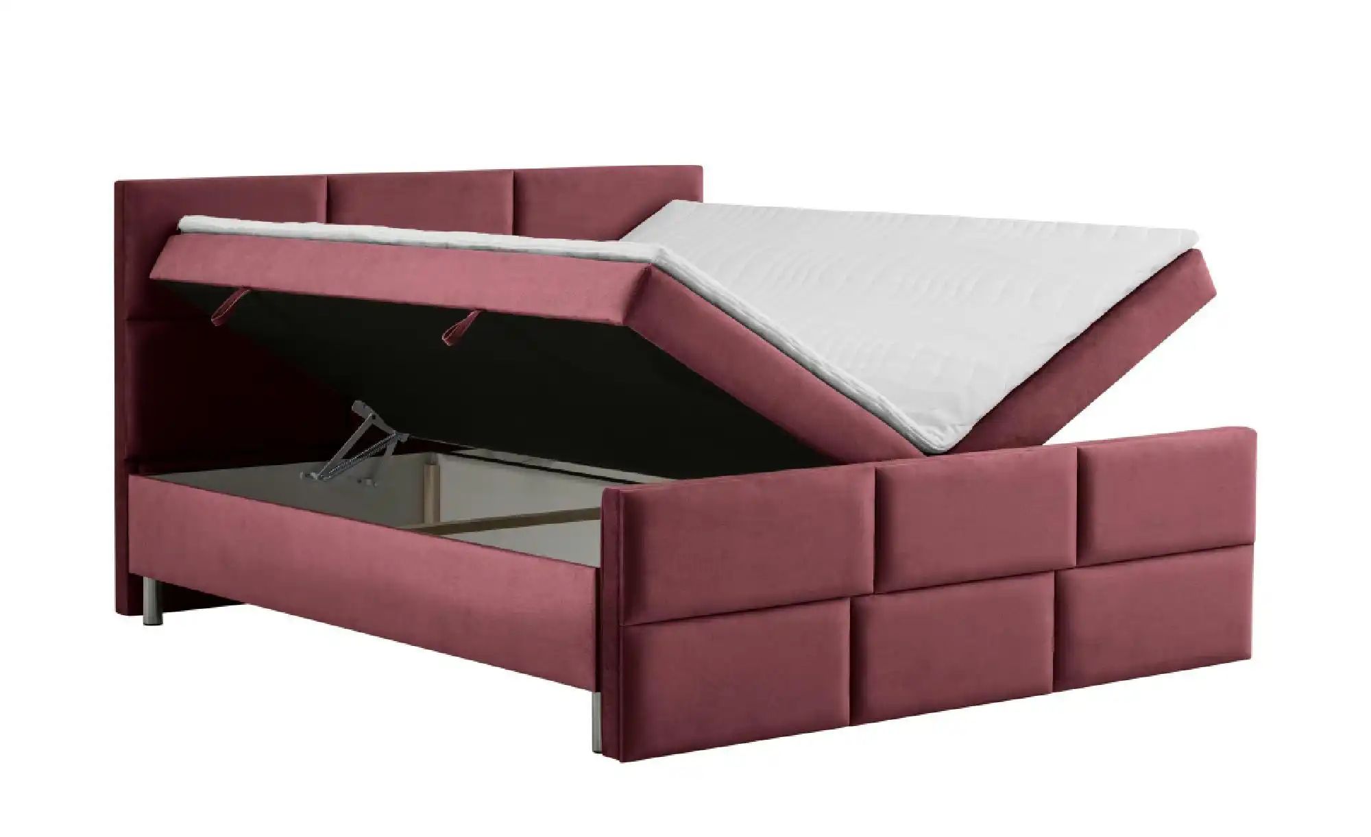 Boxbett mit Bettkasten Adria ¦ rot ¦ Maße (cm): B: 140 H: 110 Betten > Pols günstig online kaufen