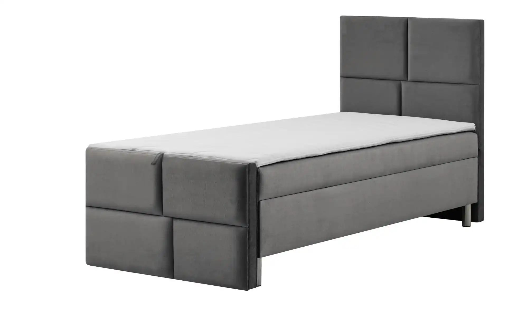 Boxbett mit Bettkasten Adria ¦ grau ¦ Maße (cm): B: 100 H: 110 Betten > Pol günstig online kaufen
