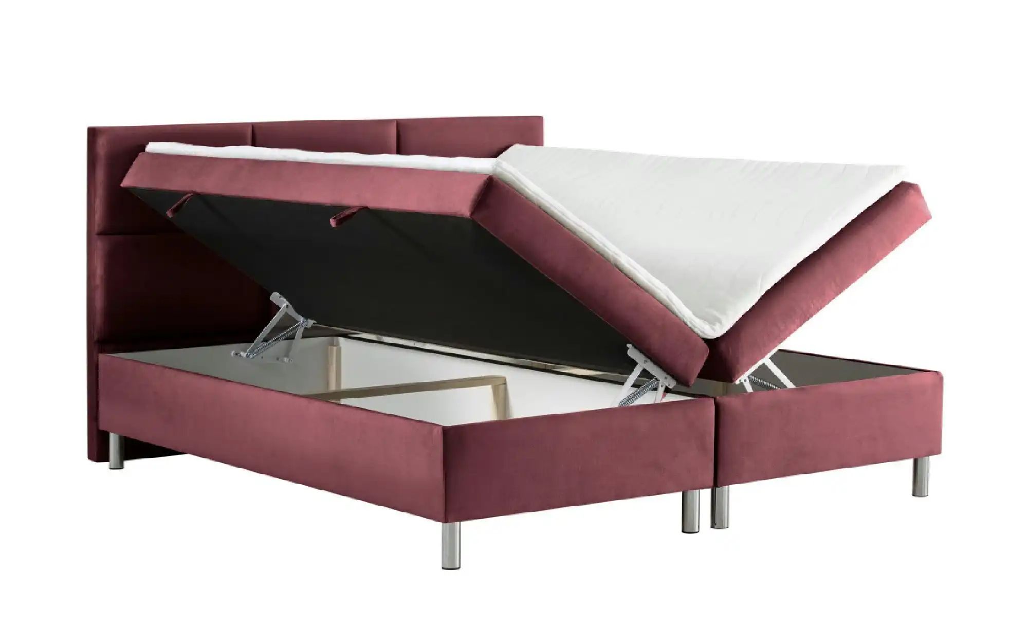 Boxbett mit Bettkasten Adria ¦ rot ¦ Maße (cm): B: 120 H: 110 Betten > Pols günstig online kaufen