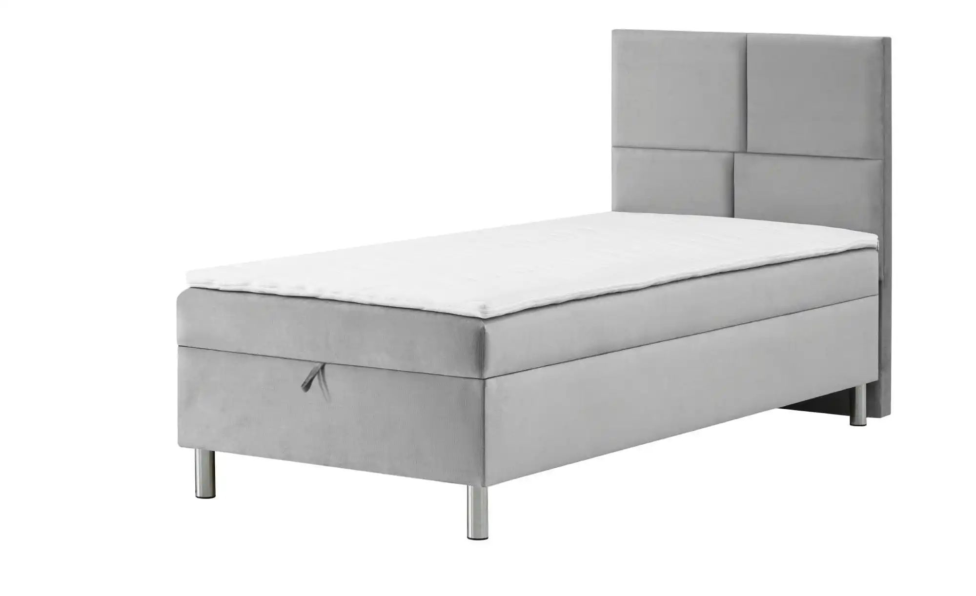 Boxbett mit Bettkasten Adria ¦ grau ¦ Maße (cm): B: 90 H: 110 Betten > Pols günstig online kaufen