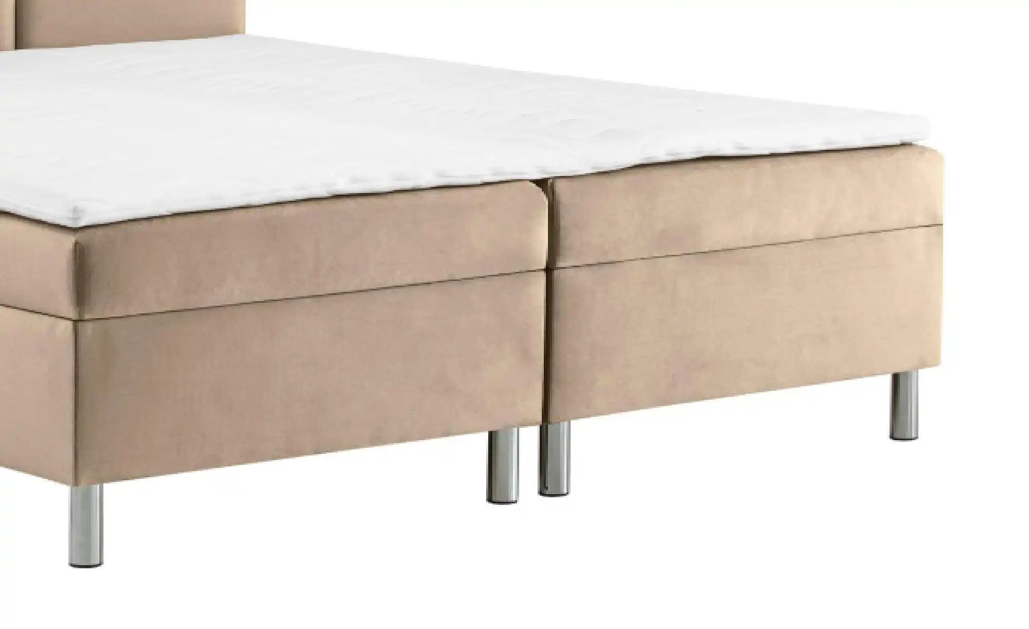 Thumbnail - Boxbett mit Bettkasten Adria ¦ beige ¦ Maße (cm): B: 120 H: 110 Betten > Polsterbetten - Höffner