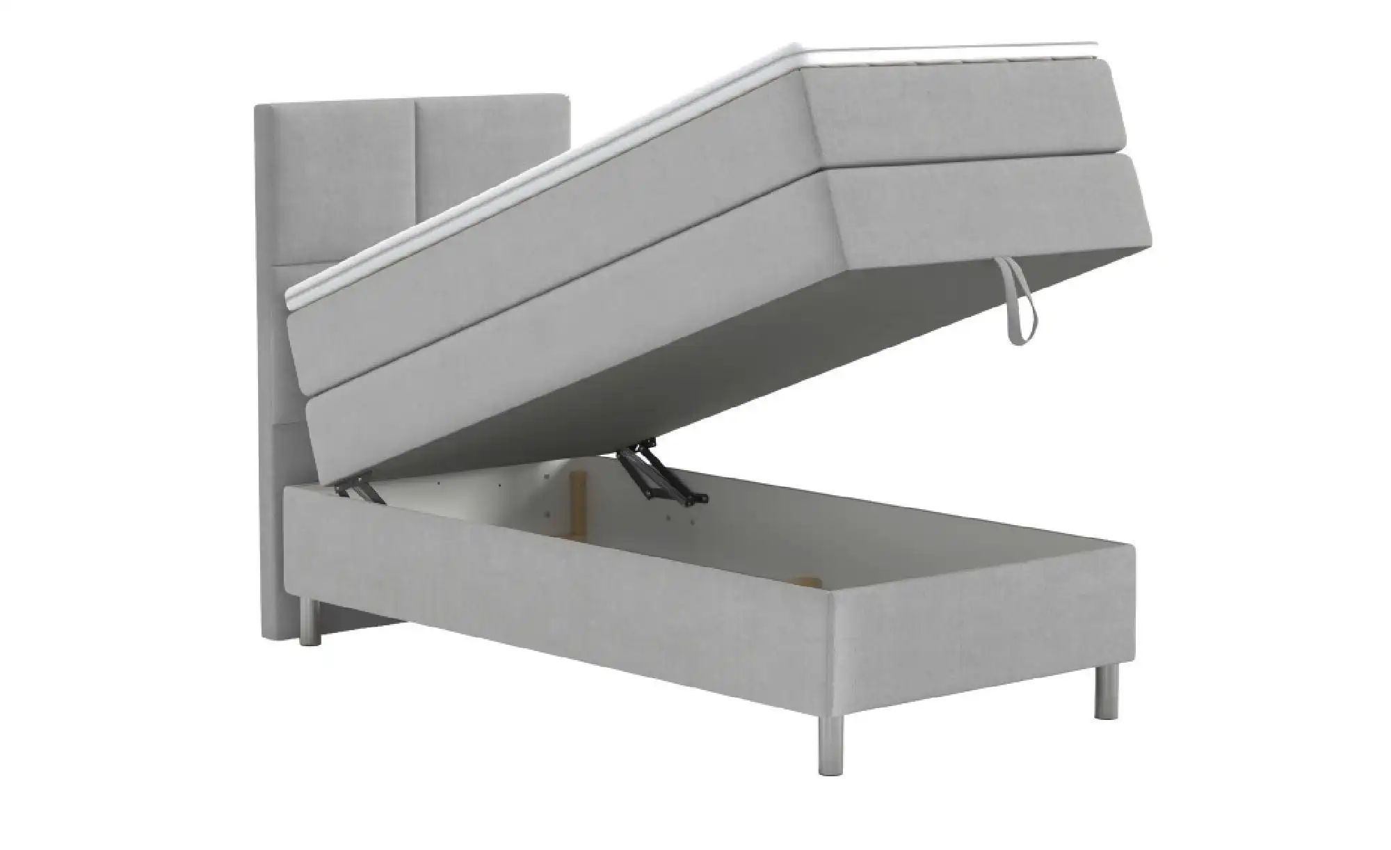 Boxbett mit Bettkasten Adria ¦ grau ¦ Maße (cm): B: 100 H: 110 Betten > Pol günstig online kaufen