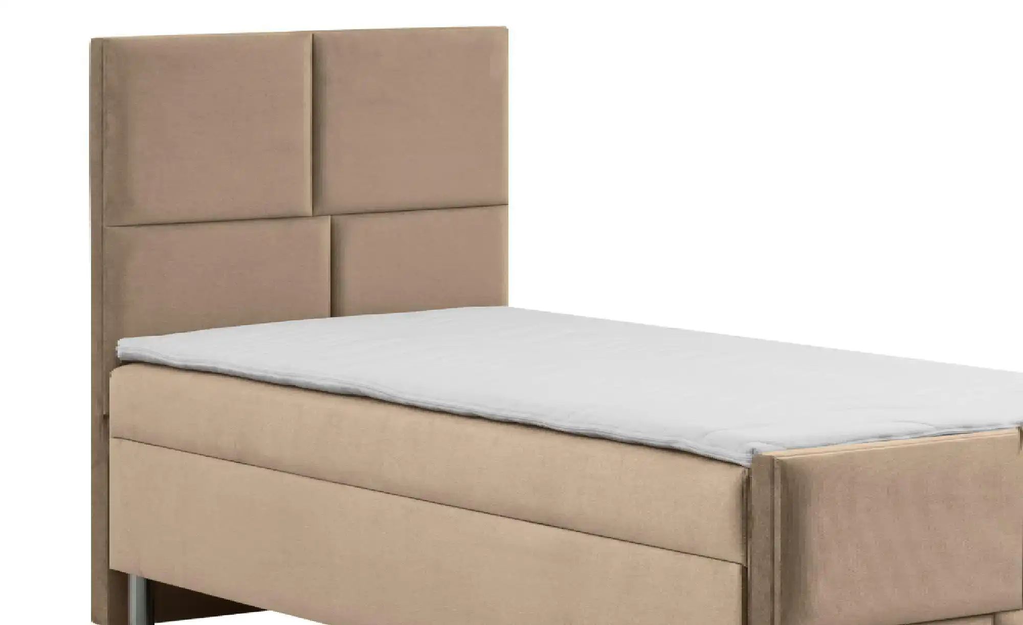 Boxbett mit Bettkasten Adria ¦ beige ¦ Maße (cm): B: 100 H: 110 Betten > Po günstig online kaufen