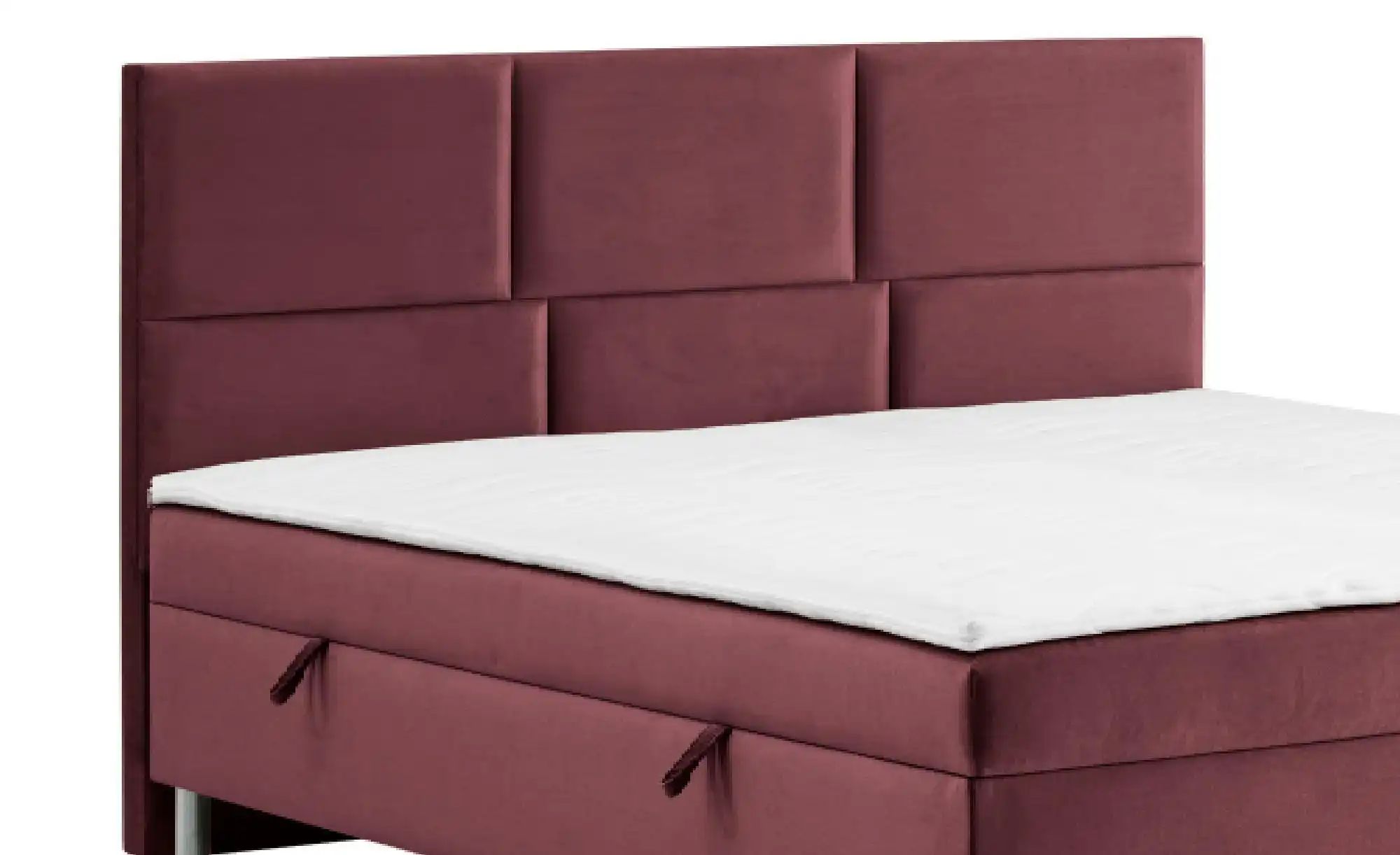 Thumbnail - Boxbett mit Bettkasten Adria ¦ rot ¦ Maße (cm): B: 140 H: 110 Betten > Komfortbetten - Höffner