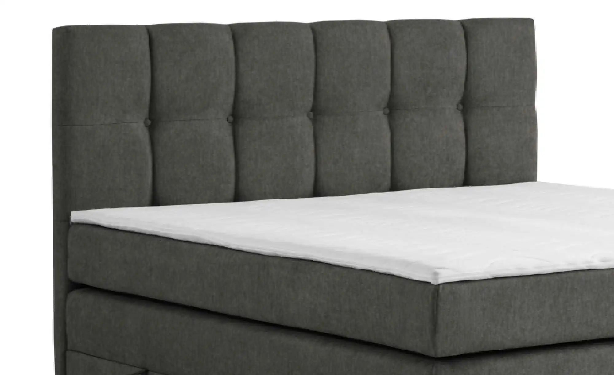 Thumbnail - Boxspringbett mit Bettkasten Leeds ¦ grau Betten > Boxspringbetten - Höffner