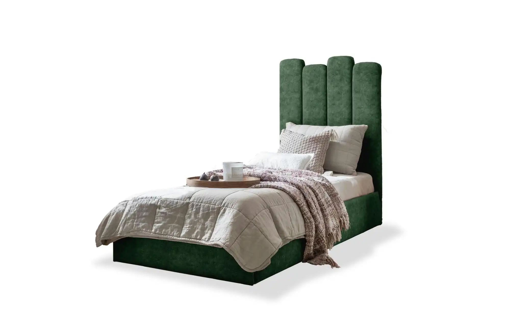 Miuform Polsterbett mit Bettkasten Dreamy Aurora ¦ grün ¦ Maße (cm): B: 97 günstig online kaufen