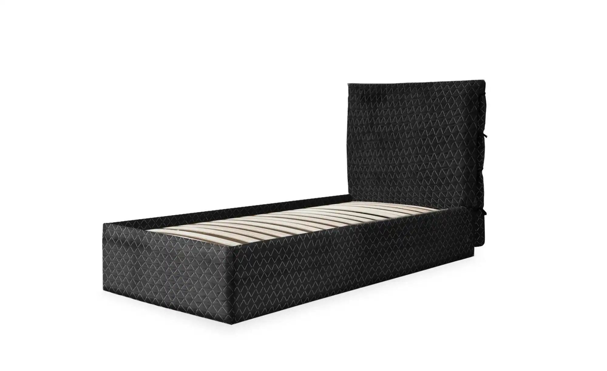 Miuform Polsterbett gemustert Sleepy Luna ¦ schwarz ¦ Maße (cm): B: 96 H: 1 günstig online kaufen