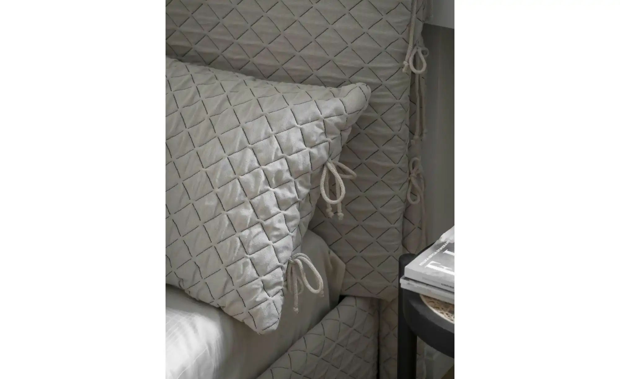 Thumbnail - Miuform Polsterbett gemustert Sleepy Luna ¦ beige ¦ Maße (cm): B: 146 H: 105 Betten > Polsterbetten - Höffner