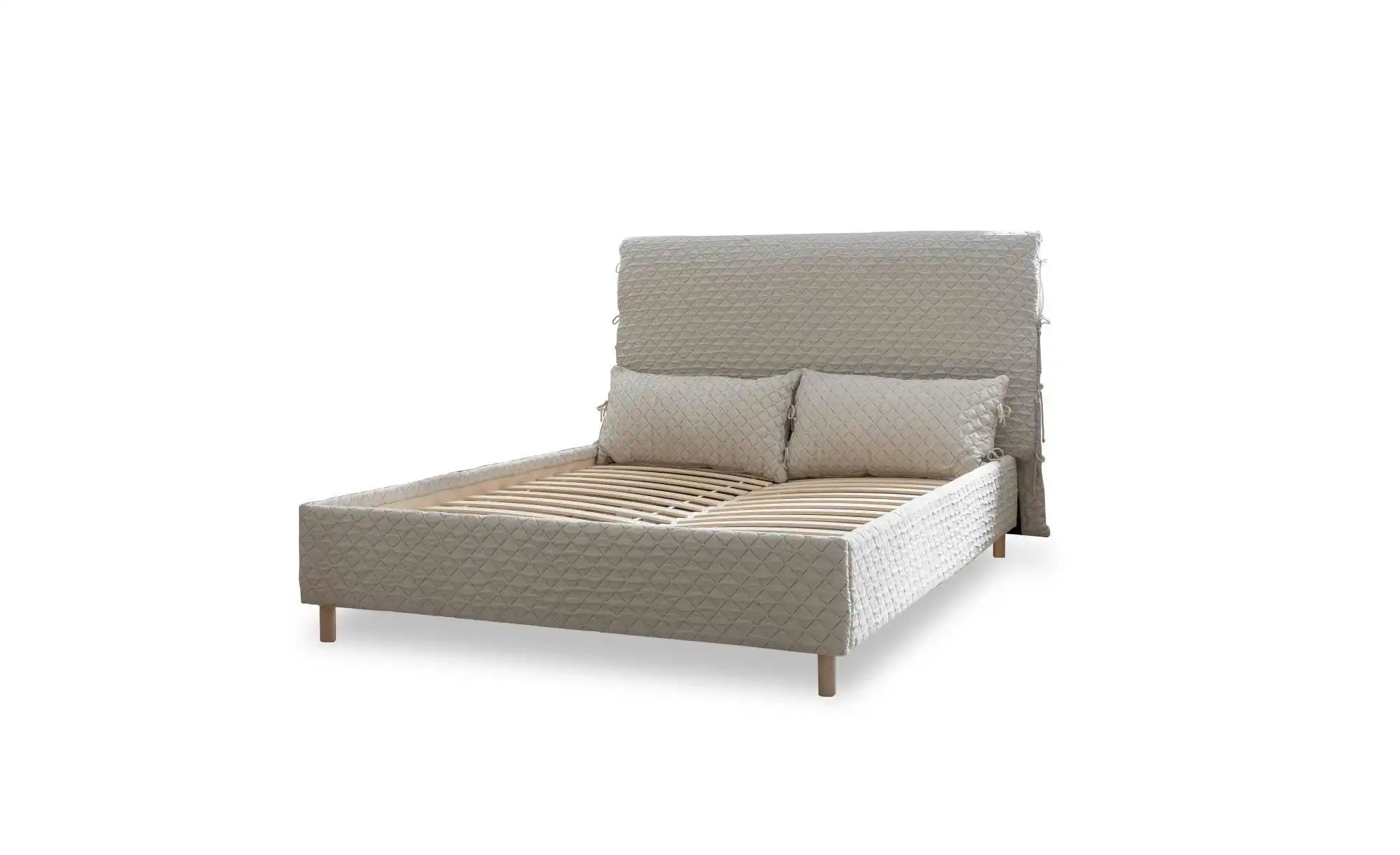 Thumbnail - Miuform Polsterbett gemustert Sleepy Luna ¦ beige ¦ Maße (cm): B: 166 H: 112 Betten > Polsterbetten - Höffner