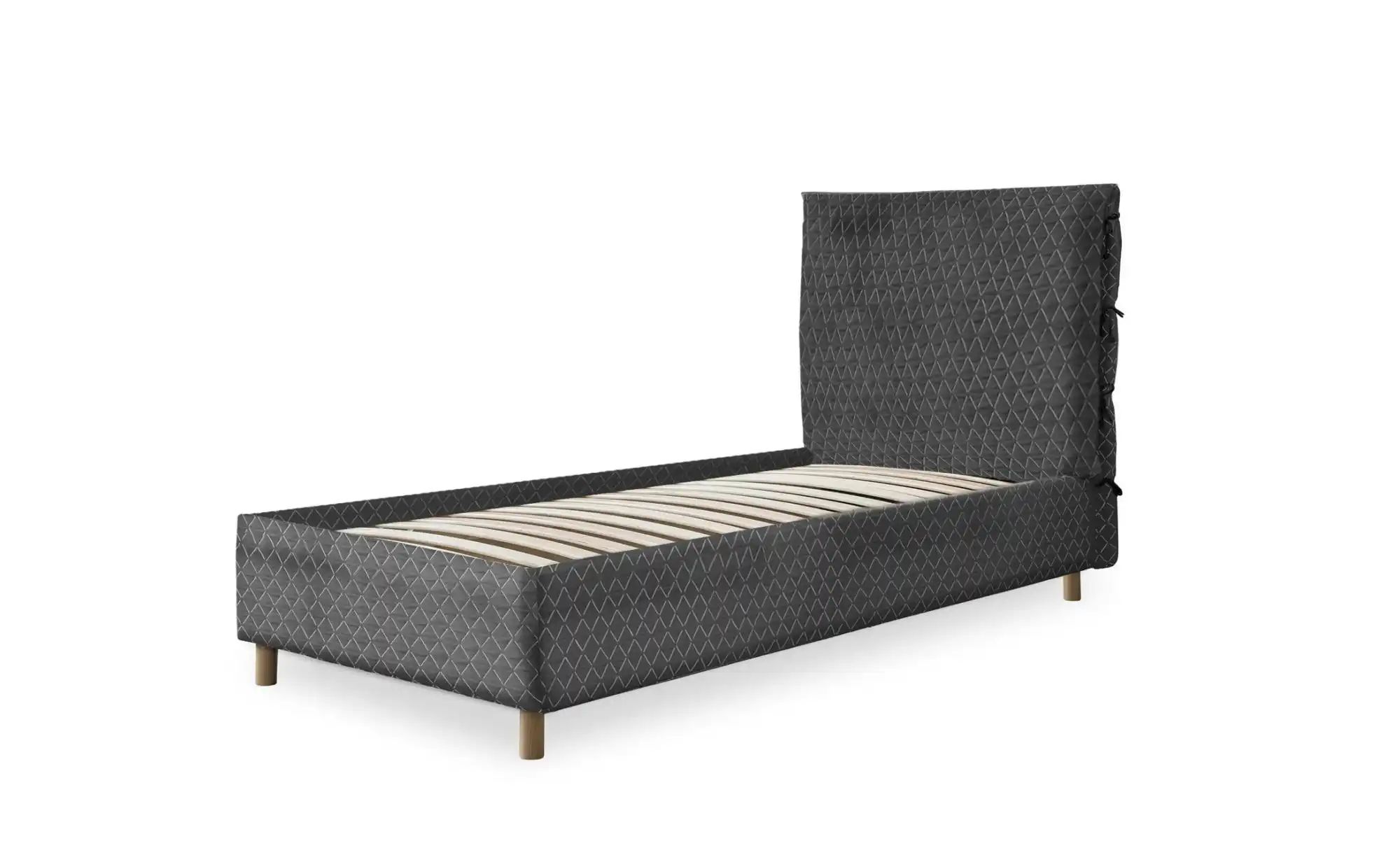 Miuform Polsterbett gemustert Sleepy Luna ¦ grau ¦ Maße (cm): B: 96 H: 112 günstig online kaufen