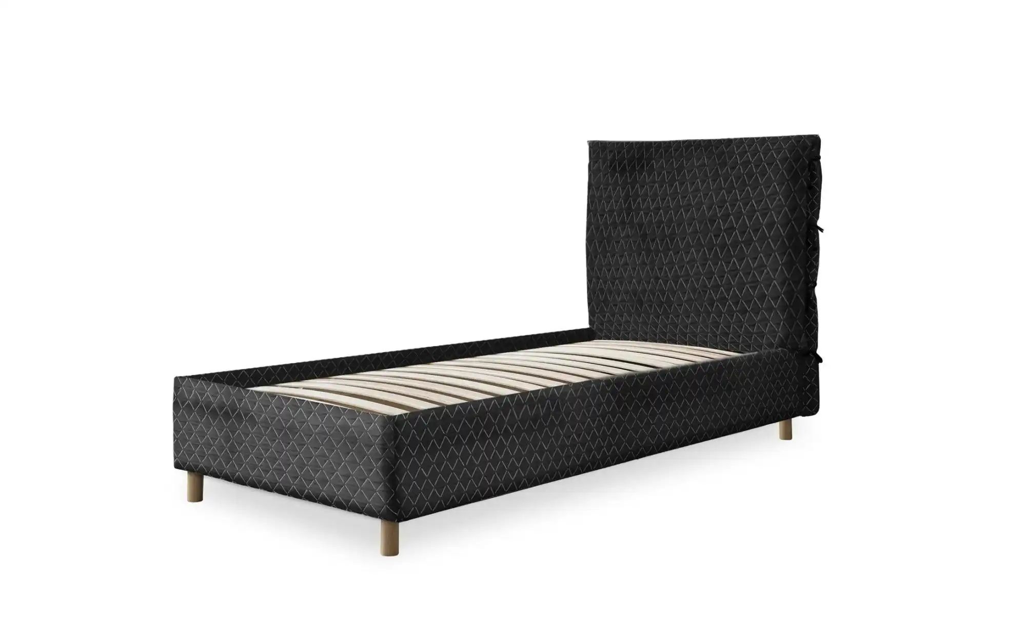 Miuform Polsterbett gemustert Sleepy Luna ¦ schwarz ¦ Maße (cm): B: 96 H: 1 günstig online kaufen