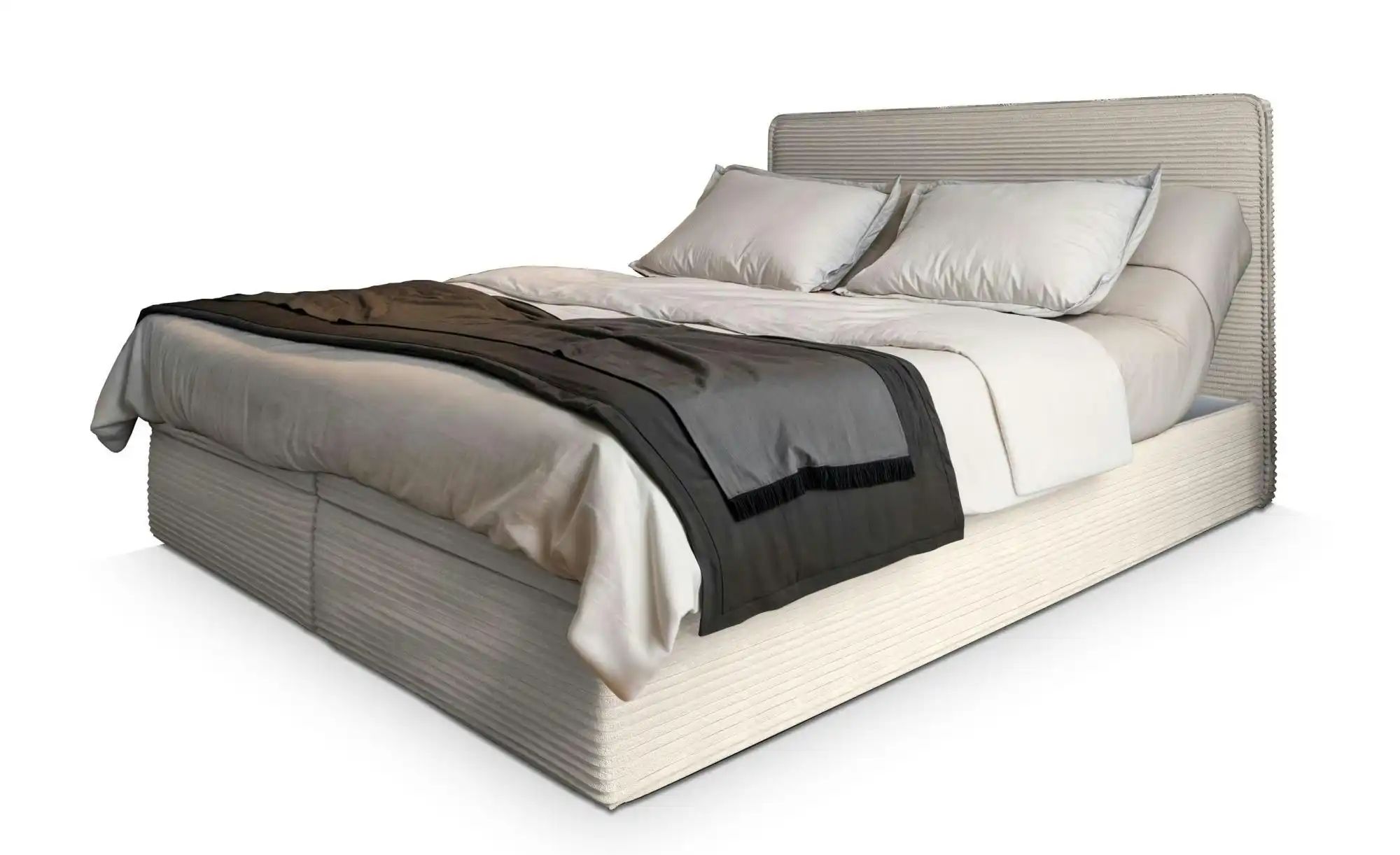MASSENO Boxbett mit Bettkasten Astor ¦ creme ¦ Maße (cm): B: 160 H: 98 Bett günstig online kaufen