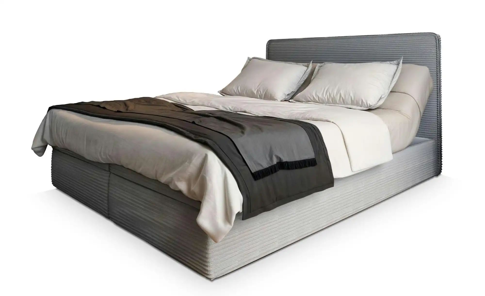 MASSENO Boxbett mit Bettkasten Astor ¦ grau ¦ Maße (cm): B: 160 H: 98 Bette günstig online kaufen