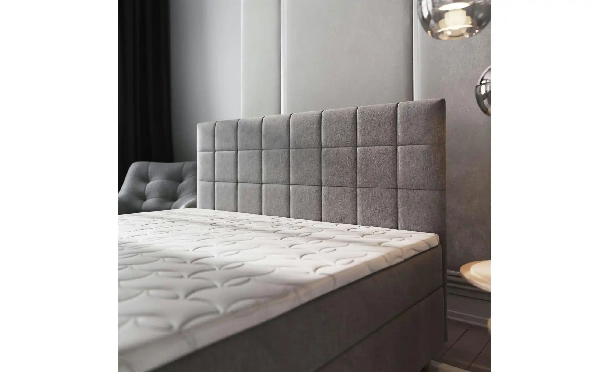 MASSENO Boxbett mit Bettkasten Ibiza ¦ grau ¦ Maße (cm): B: 140 H: 110 Bett günstig online kaufen