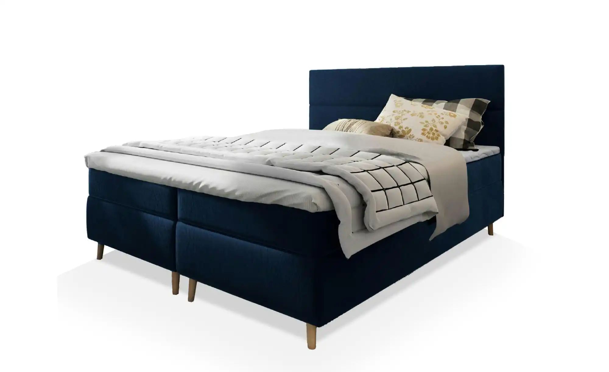 MASSENO Boxbett mit Bettkasten Santa ¦ blau ¦ Maße (cm): B: 180 H: 108 Bett günstig online kaufen