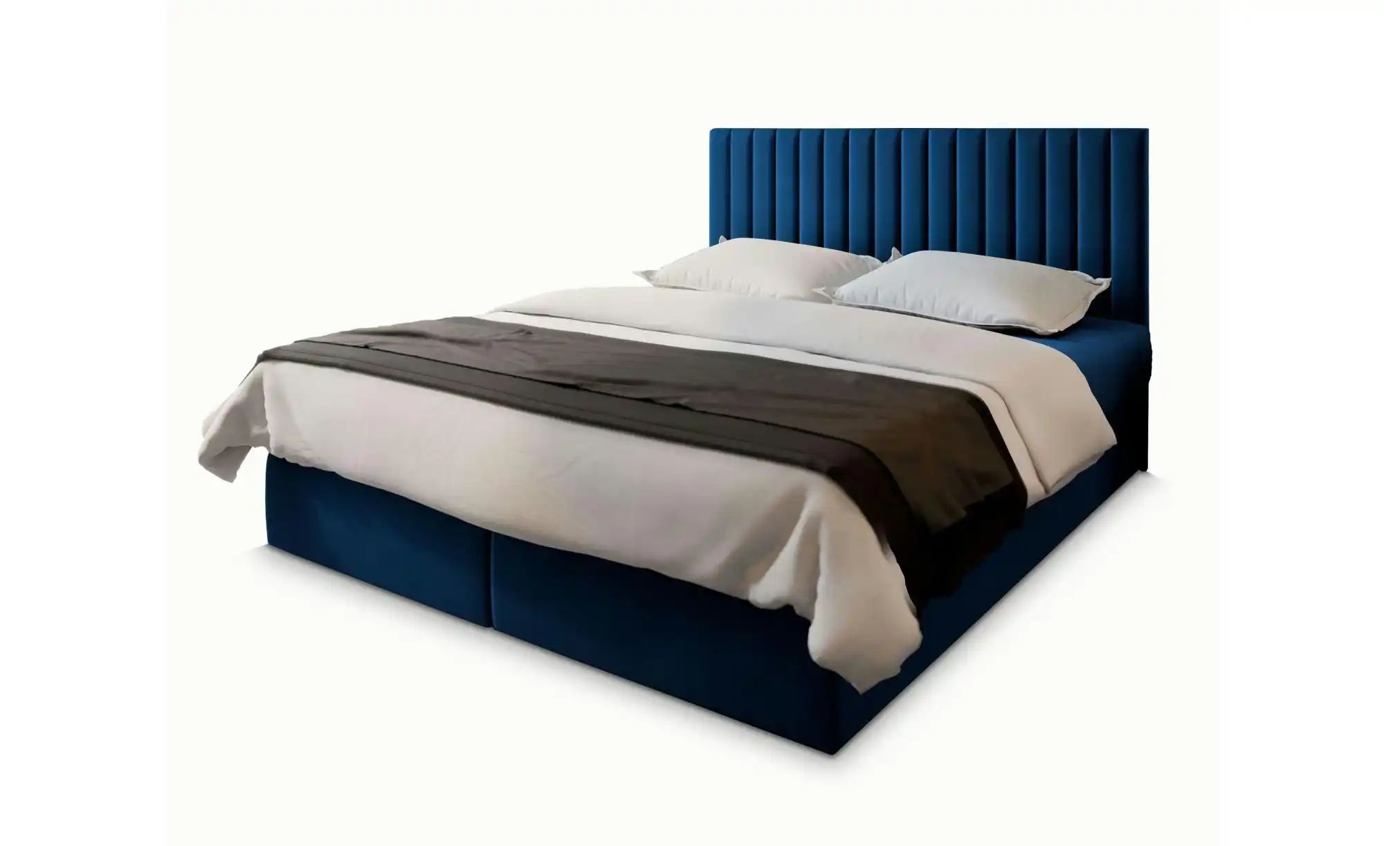 MASSENO Boxbett mit Bettkasten Bresel ¦ blau ¦ Maße (cm): B: 140 H: 98 Bett günstig online kaufen
