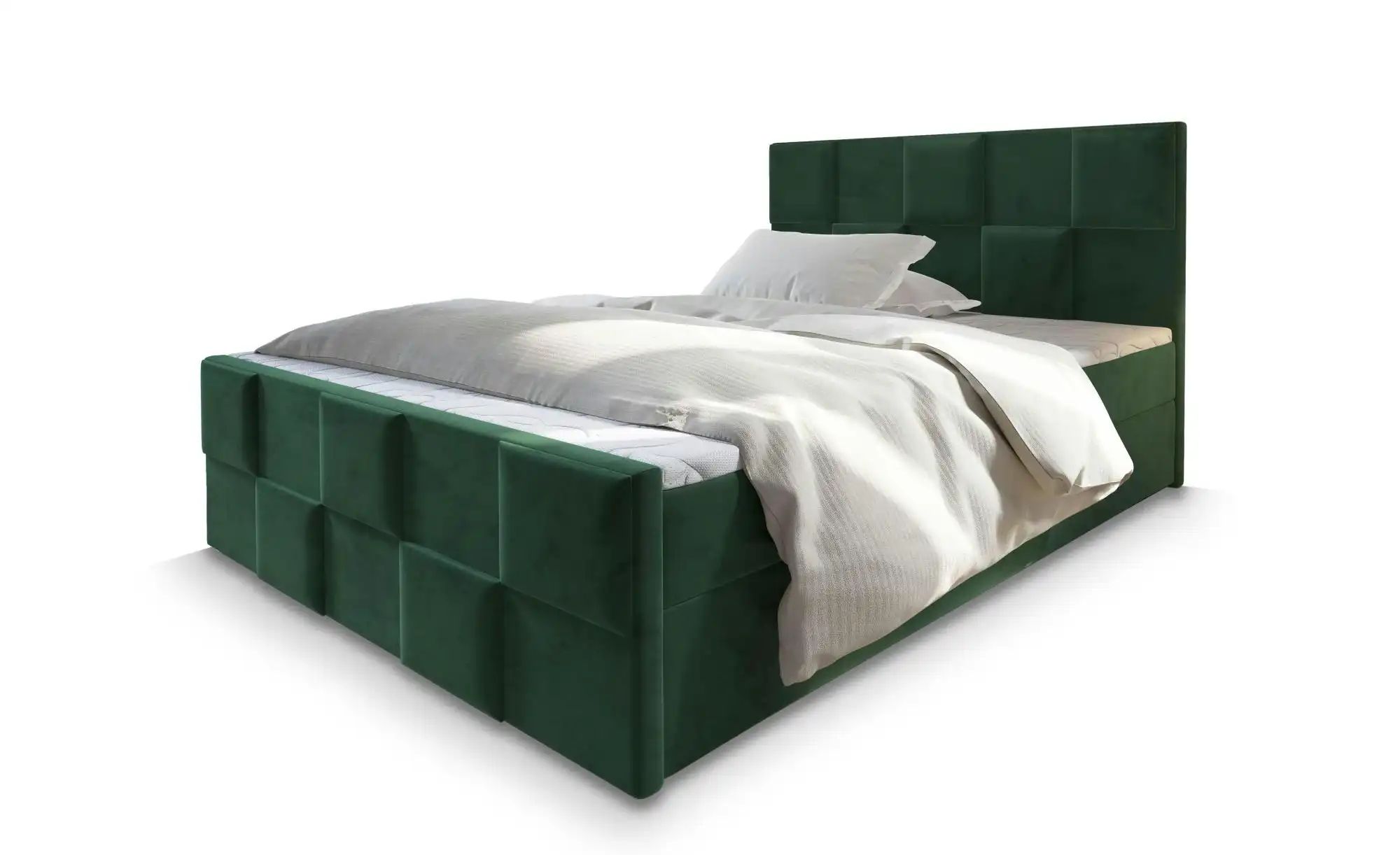 MASSENO Boxbett mit Bettkasten Mona ¦ grün ¦ Maße (cm): B: 140 H: 98 Betten günstig online kaufen